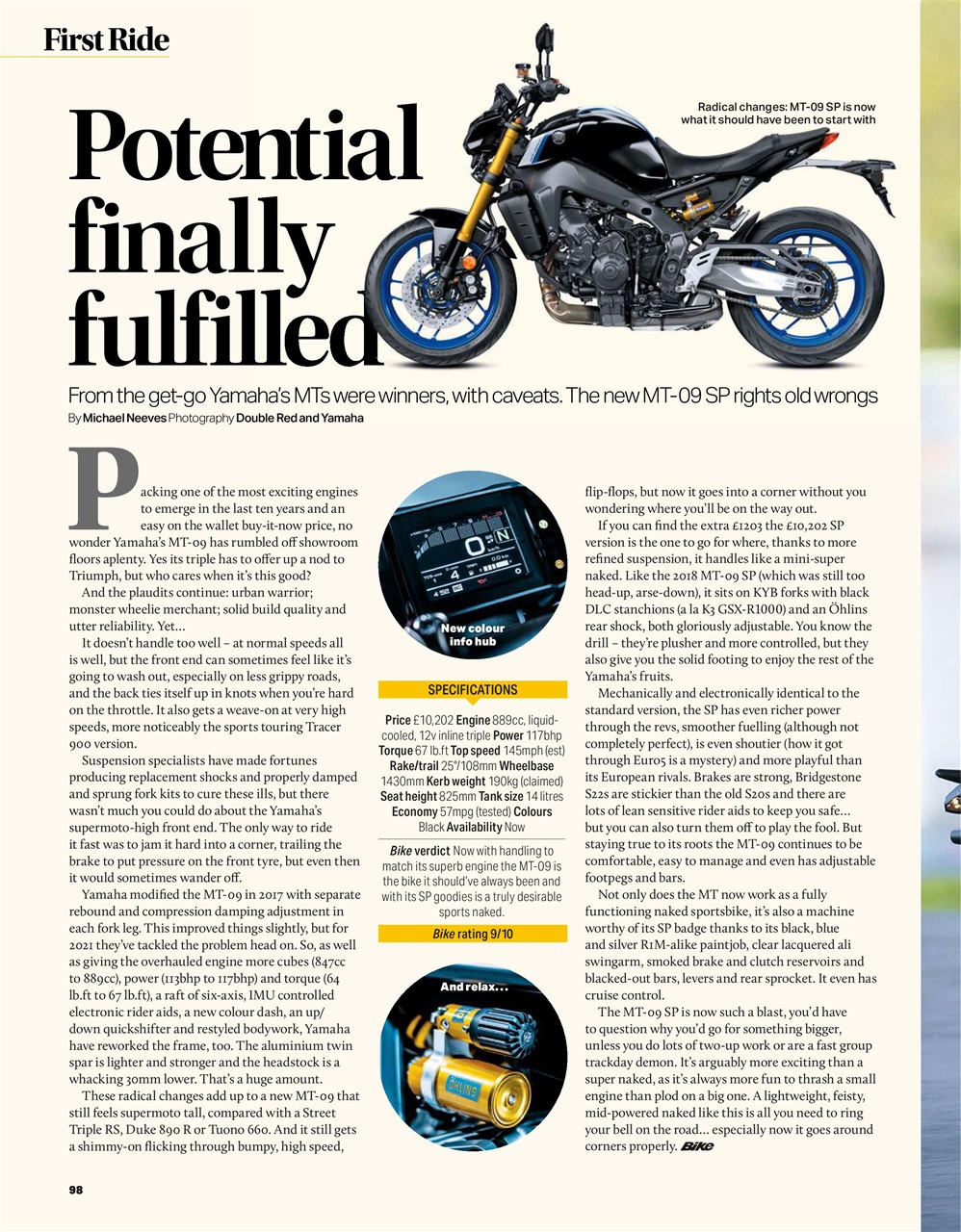 Bike Preview Pages
