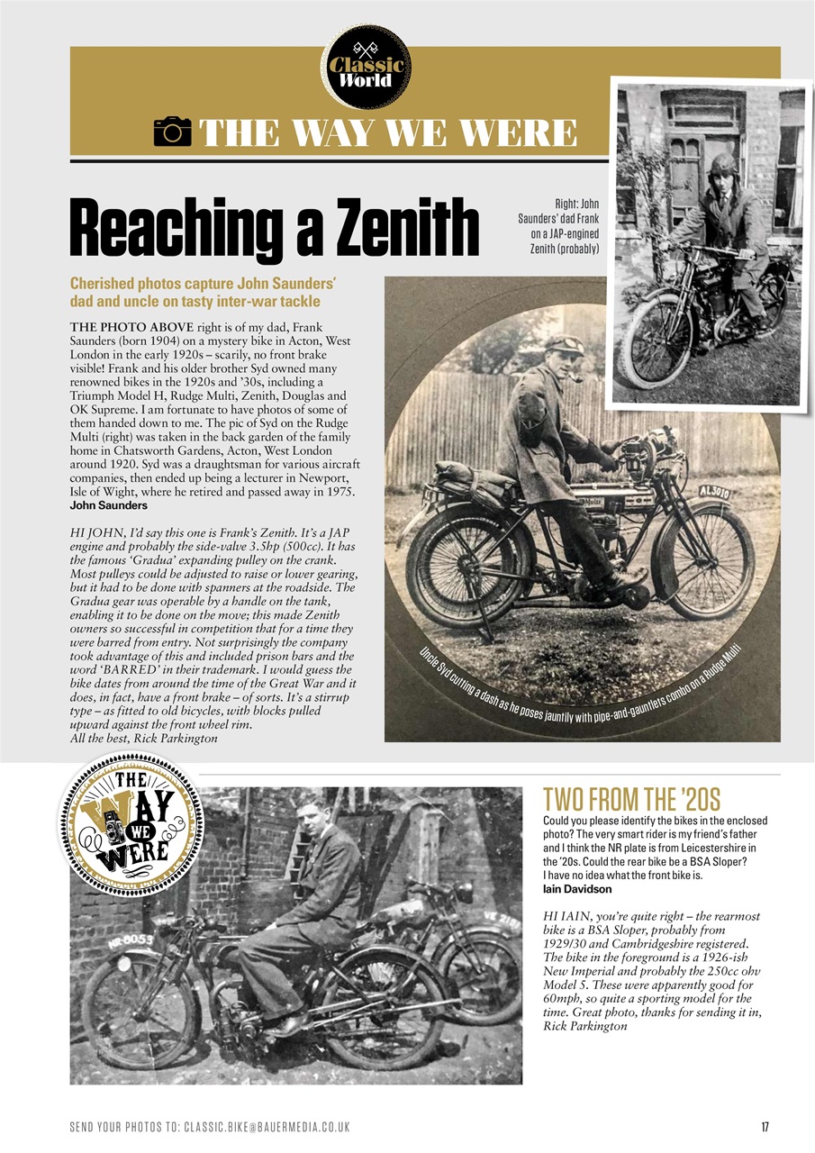 Classic Bike Preview Pages