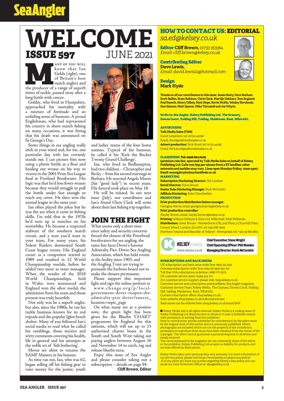 Sea Angler Preview Pages