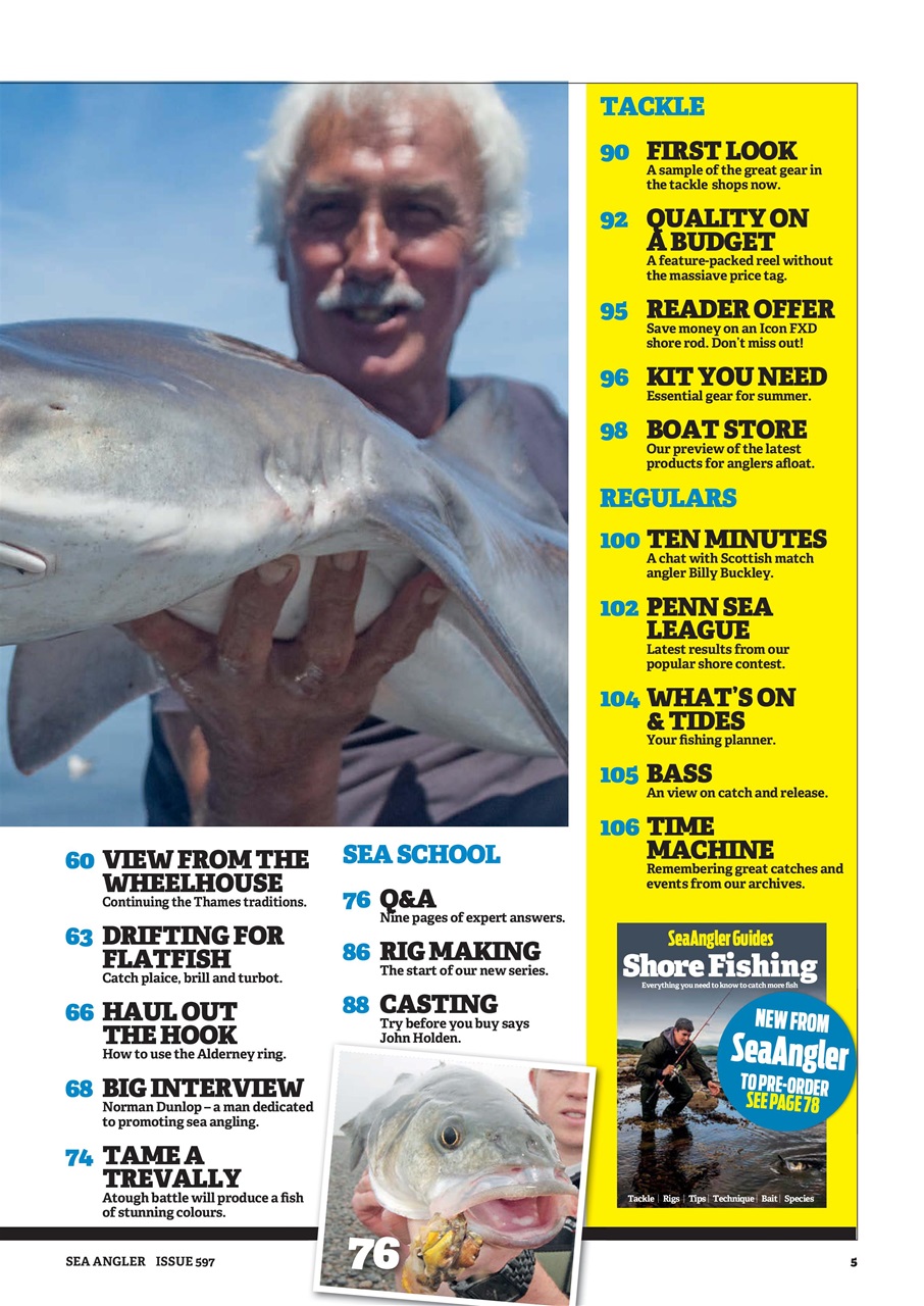 Sea Angler Preview Pages