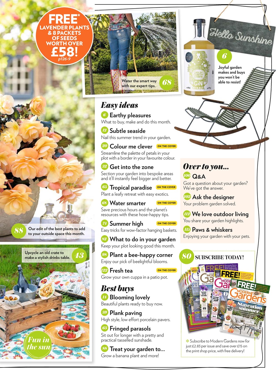 Modern Gardens Preview Pages