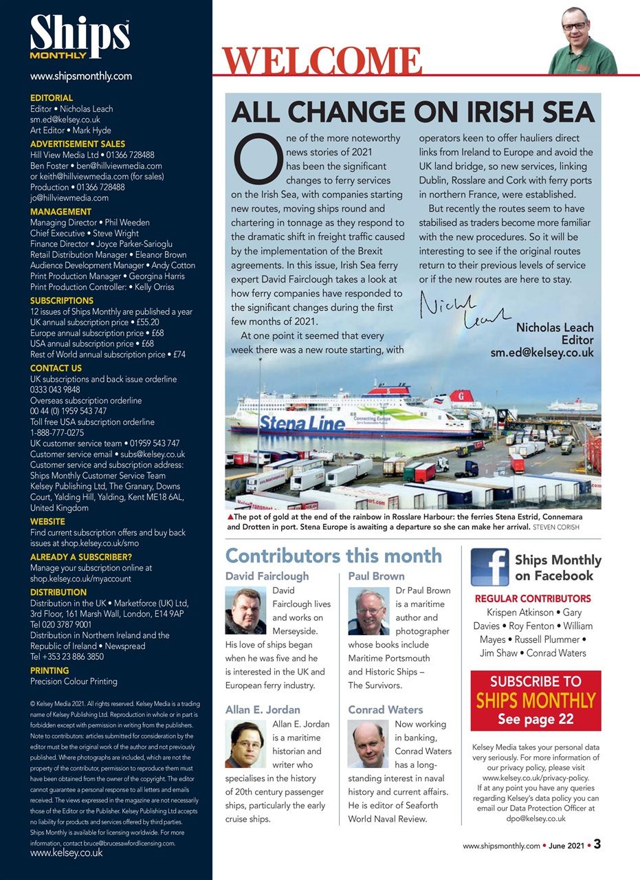 Ships Monthly Preview Pages