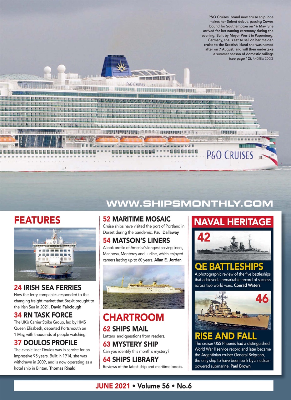 Ships Monthly Preview Pages