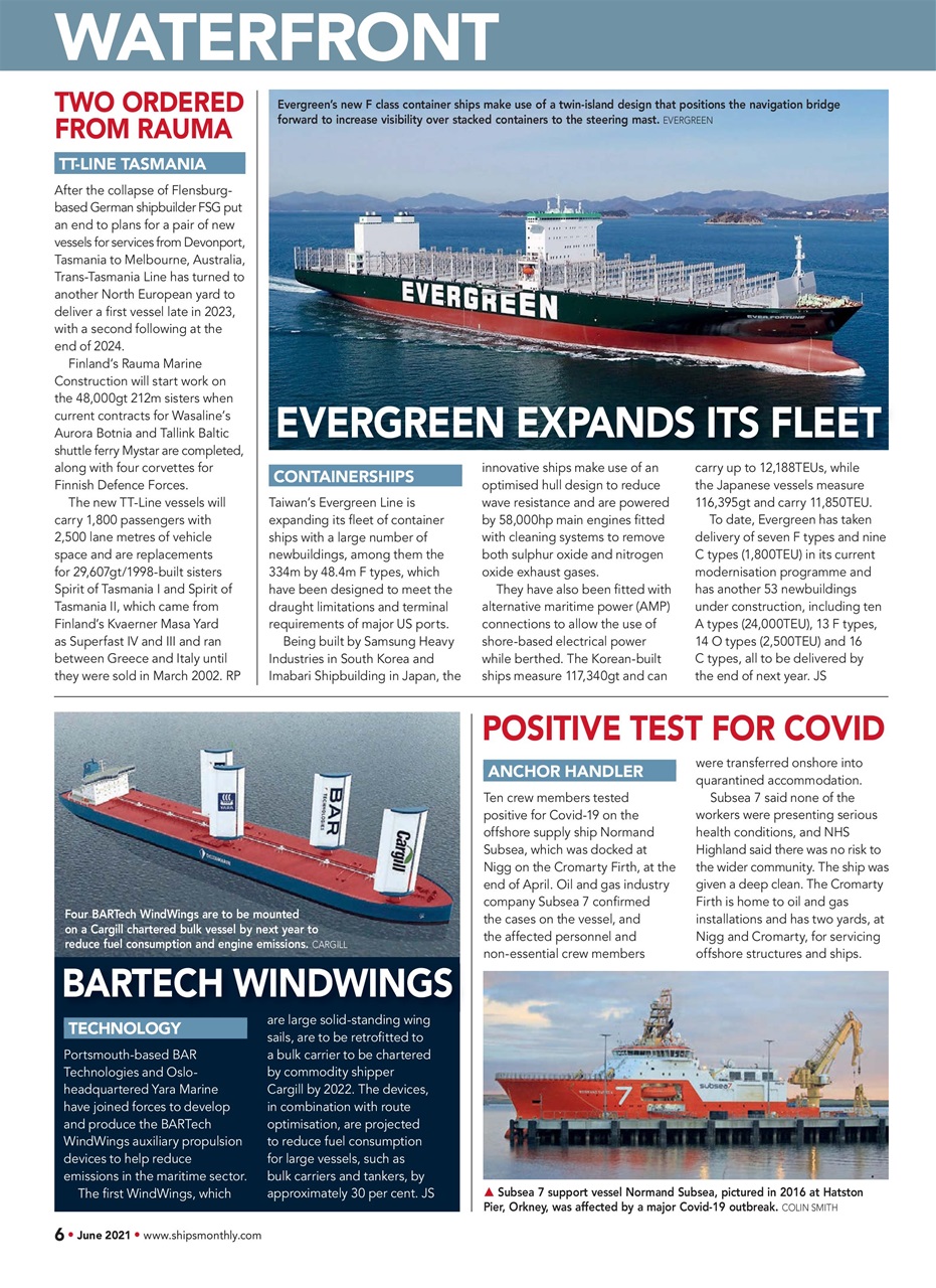 Ships Monthly Preview Pages