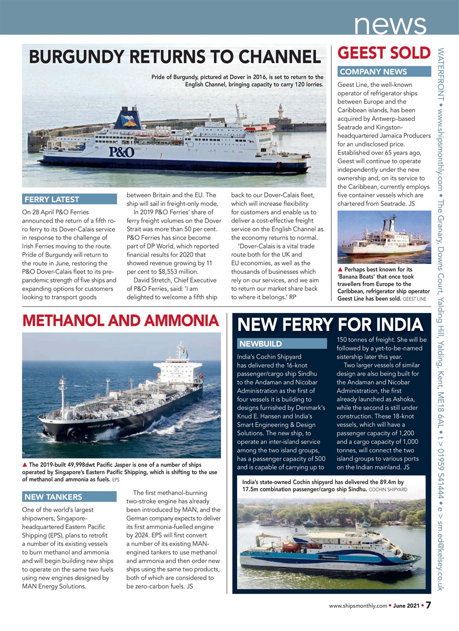 Ships Monthly Preview Pages