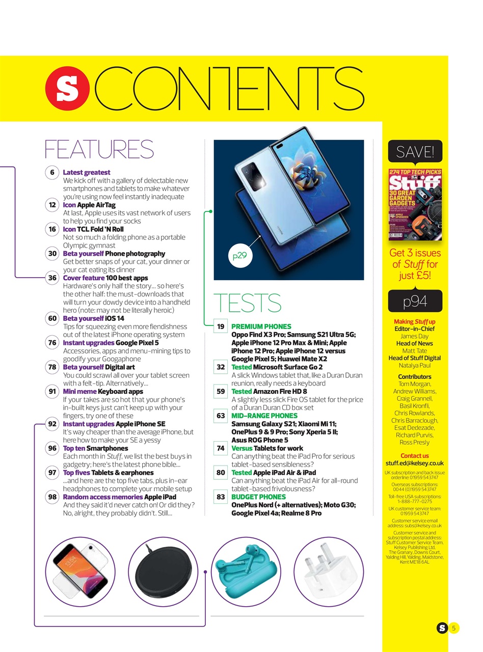 Stuff Gadget Guide Preview Pages