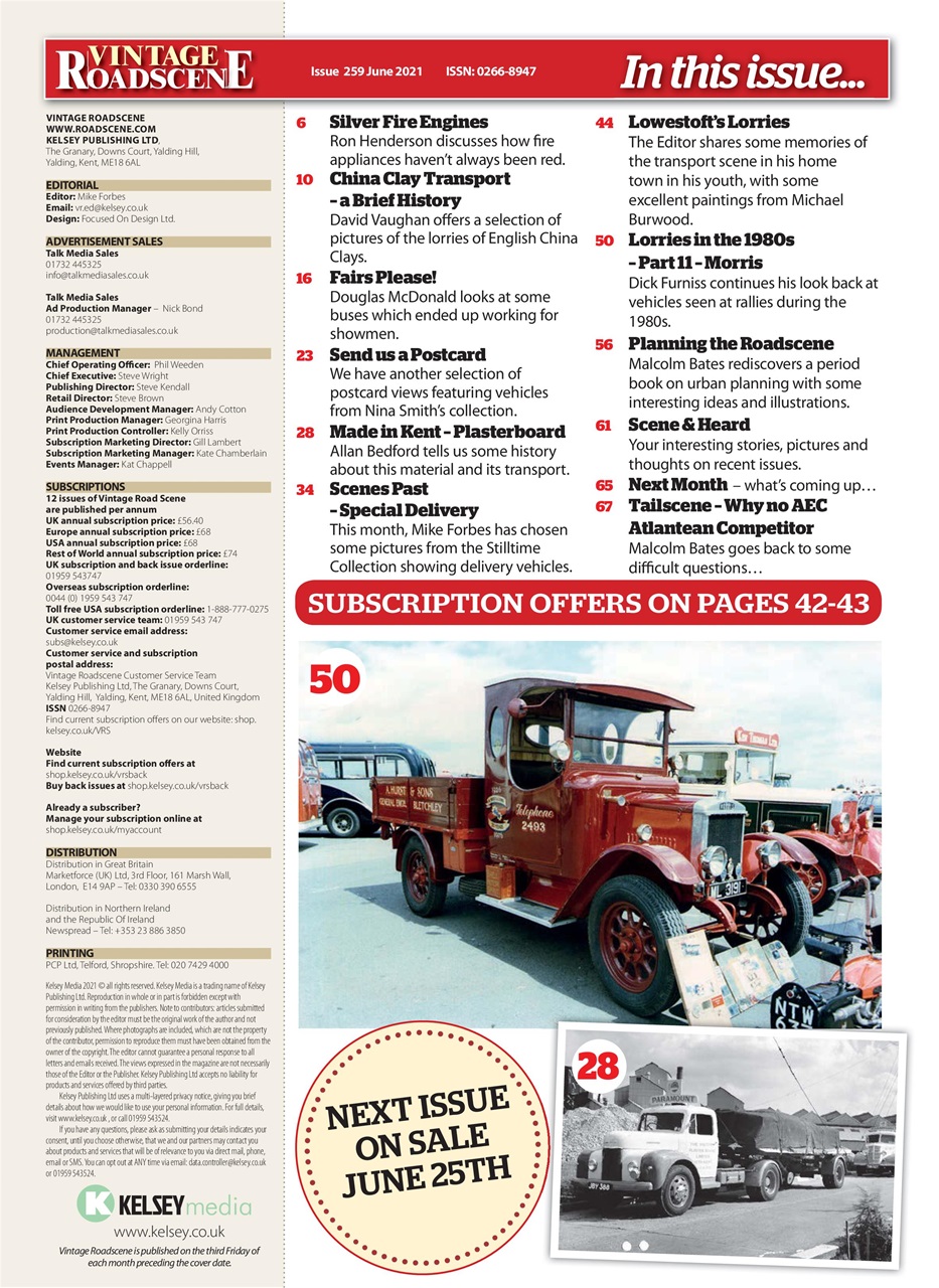 Vintage Roadscene Preview Pages