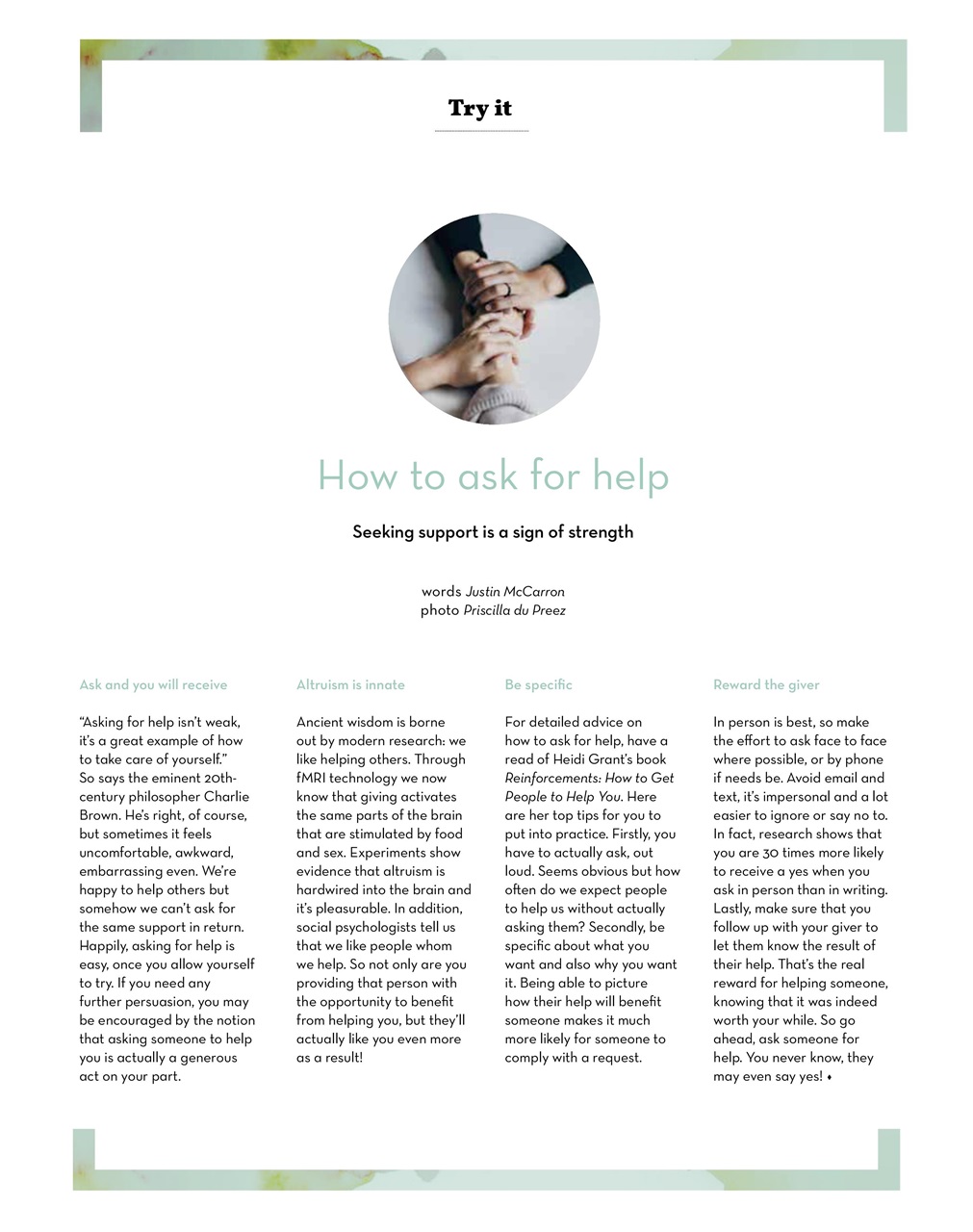 Oh Magazine Preview Pages