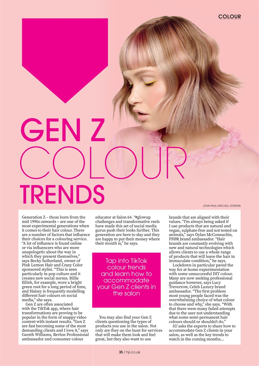 Hairdressers Journal Preview Pages