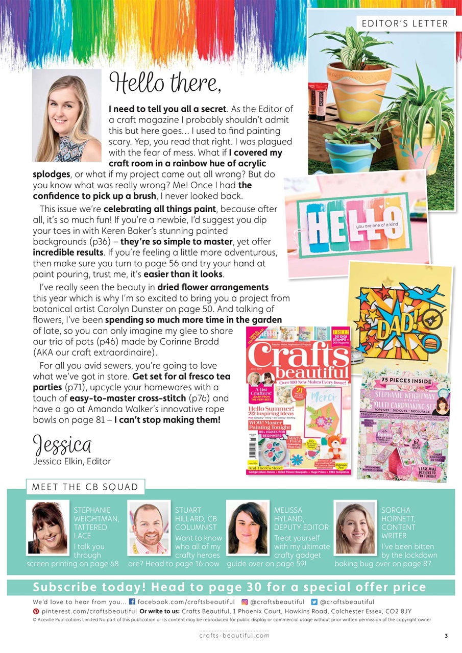 Crafts Beautiful Preview Pages