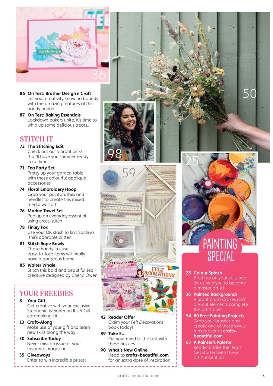 Crafts Beautiful Preview Pages