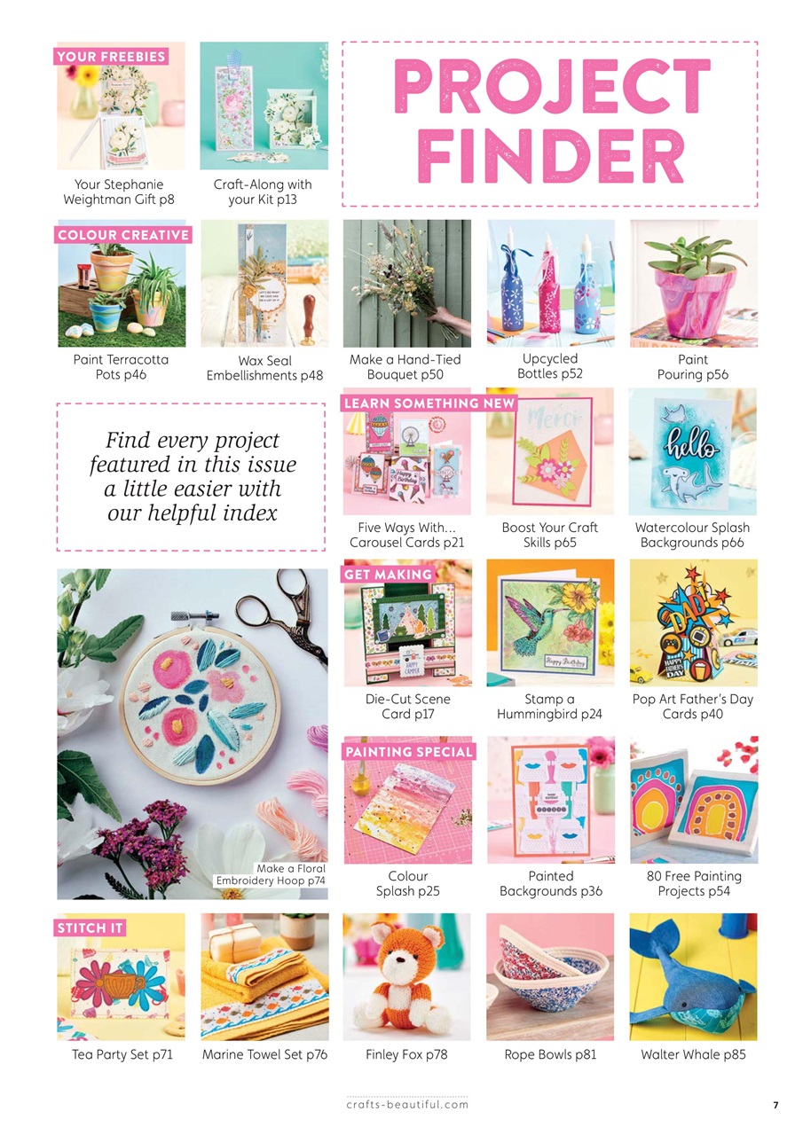 Crafts Beautiful Preview Pages