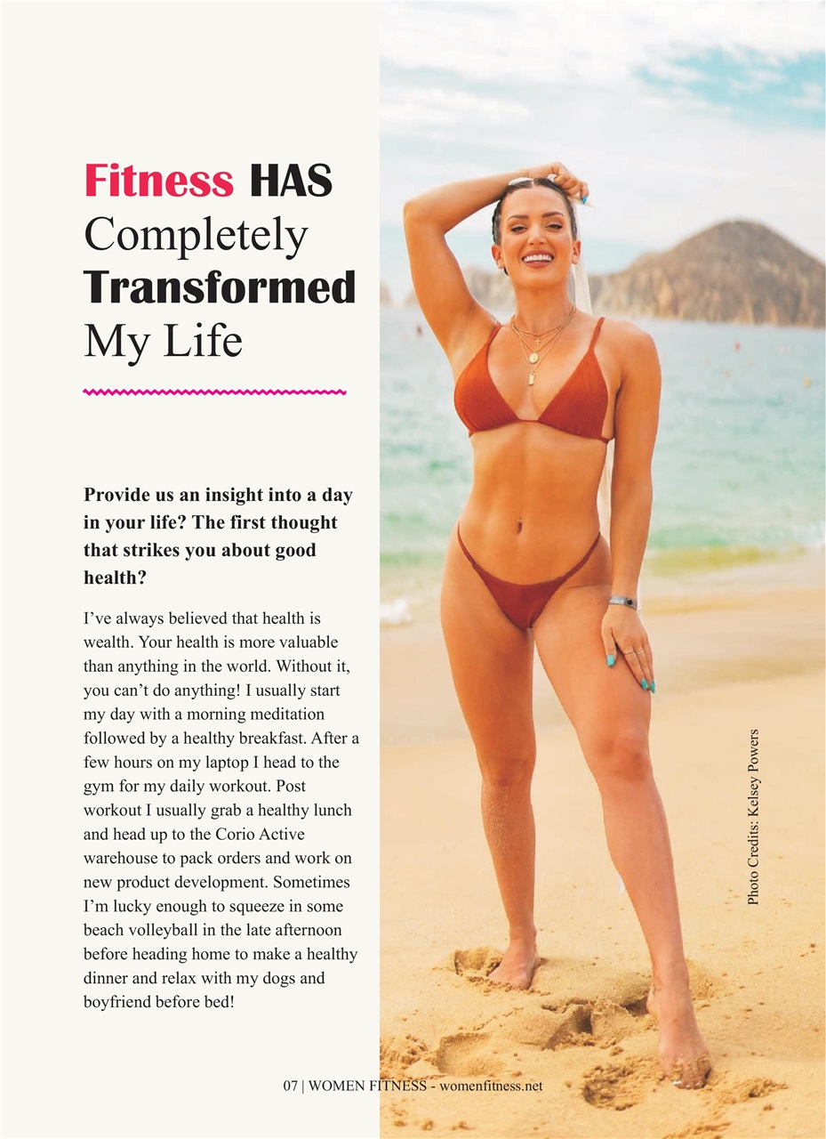 Women Fitness Preview Pages