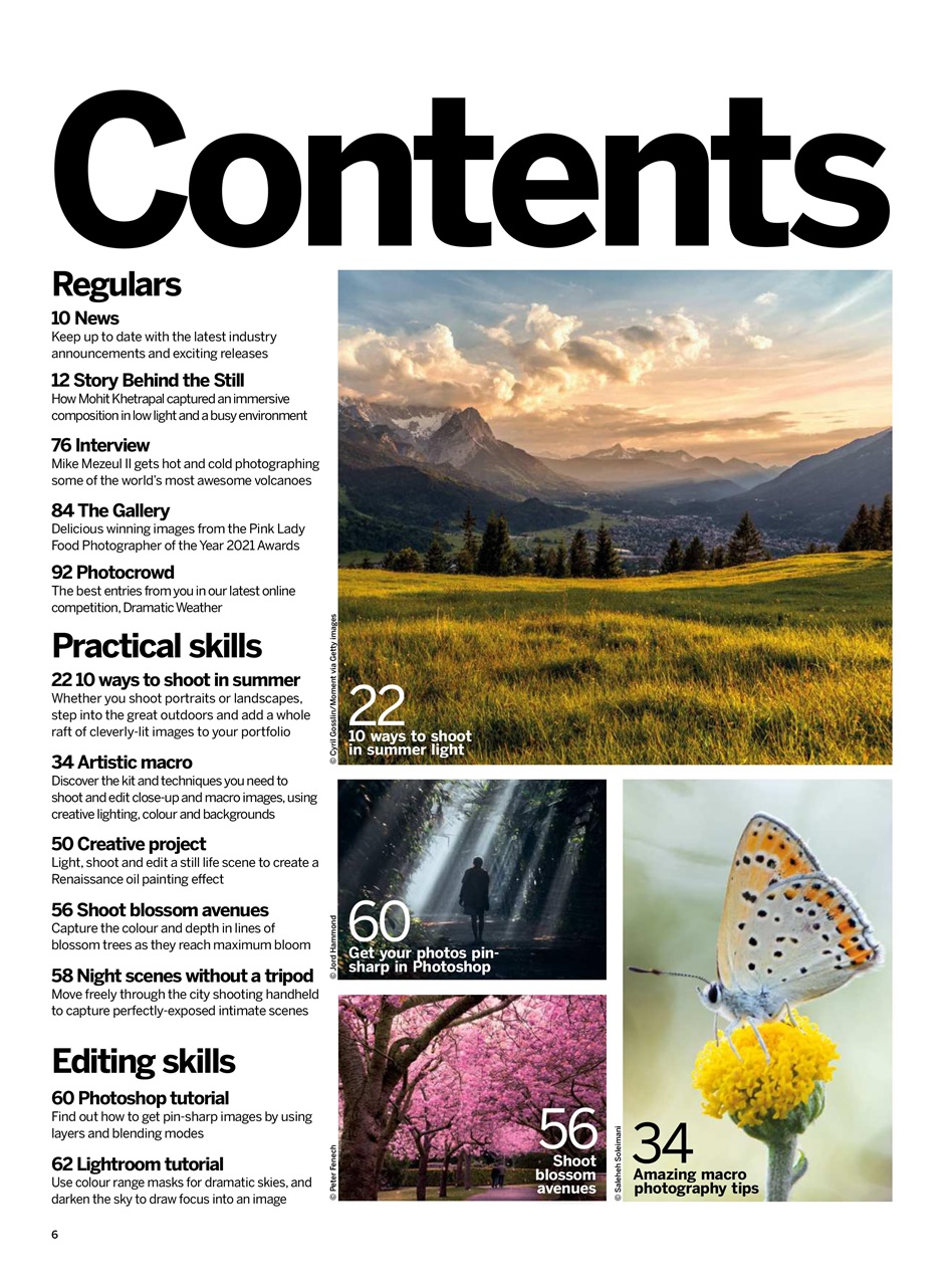 Digital Photographer Preview Pages