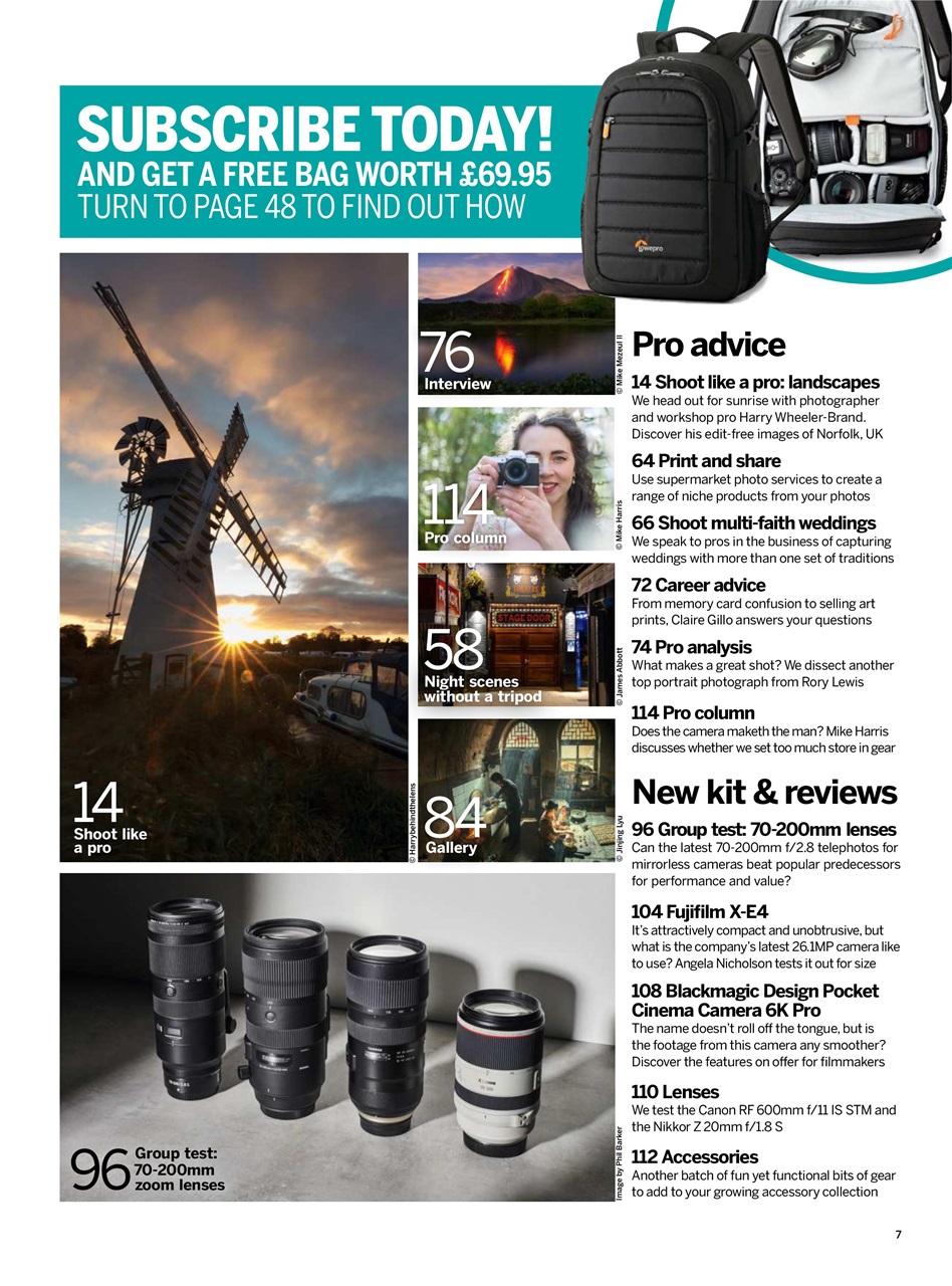 Digital Photographer Preview Pages