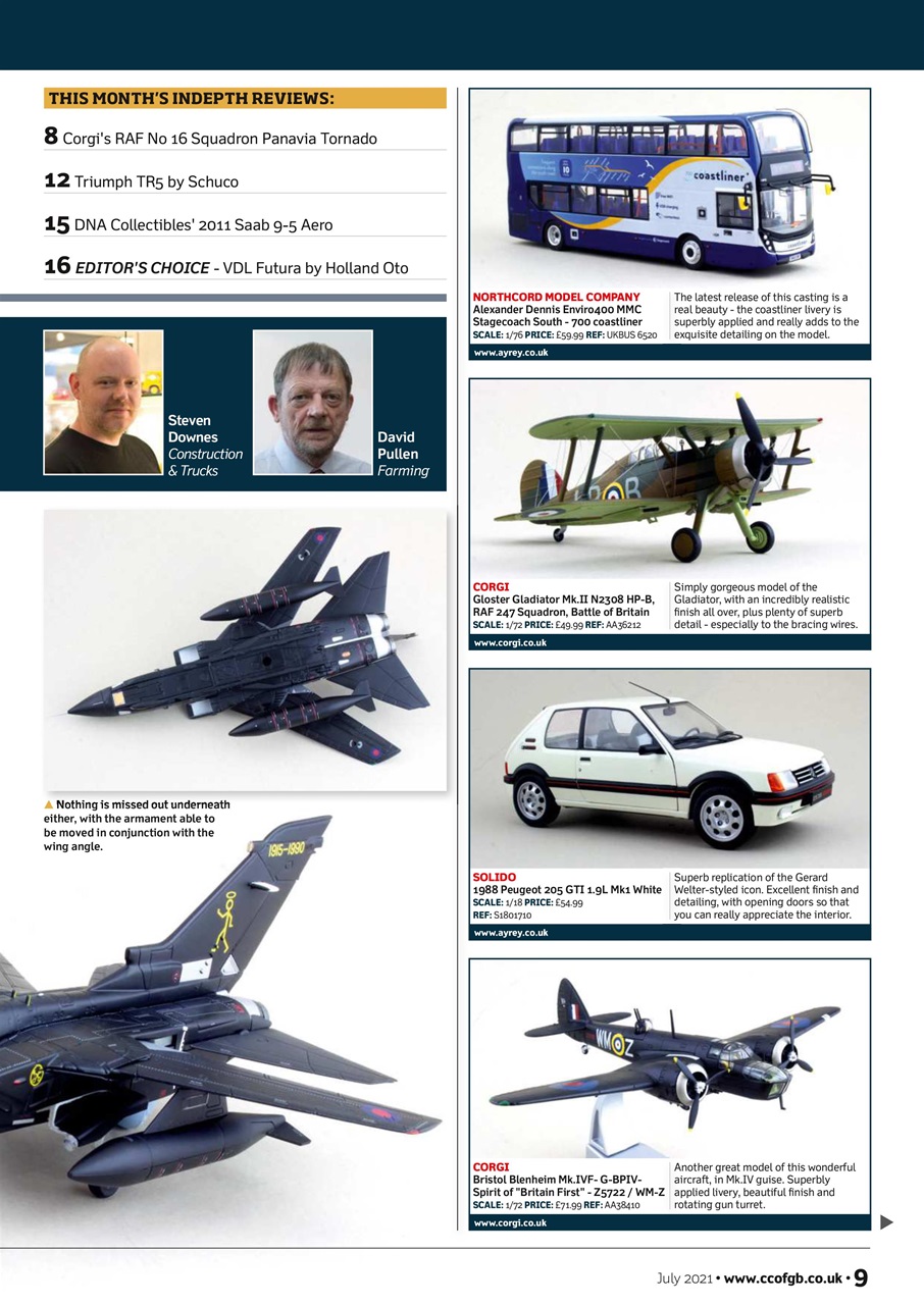 Diecast Collector Preview Pages