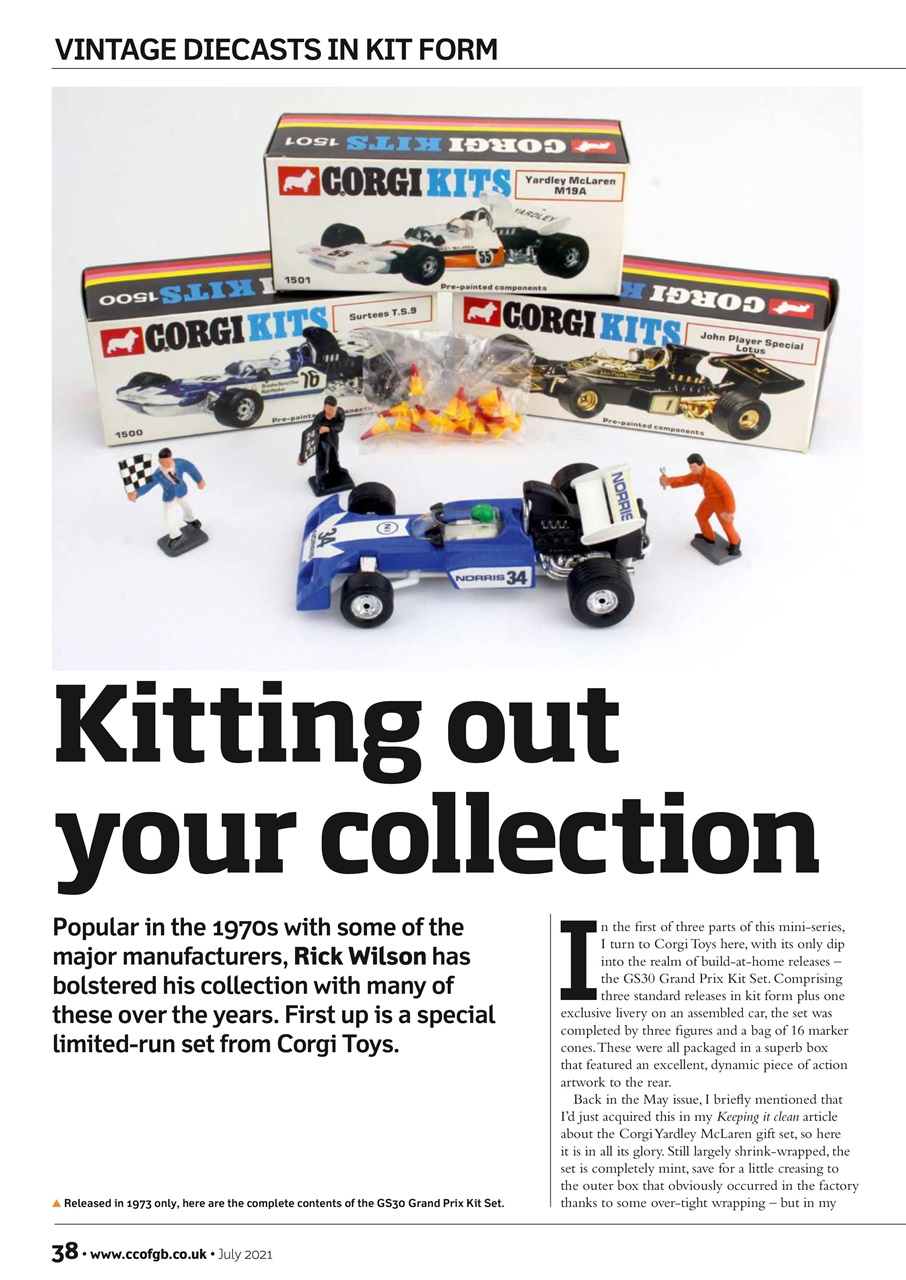 Diecast Collector Preview Pages