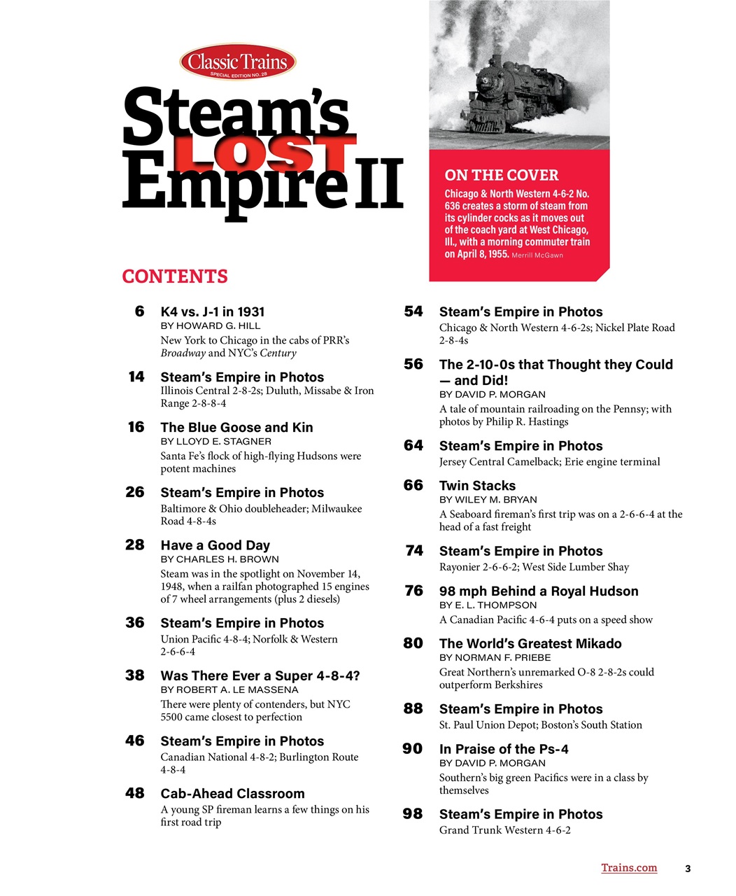 Classic Trains Preview Pages