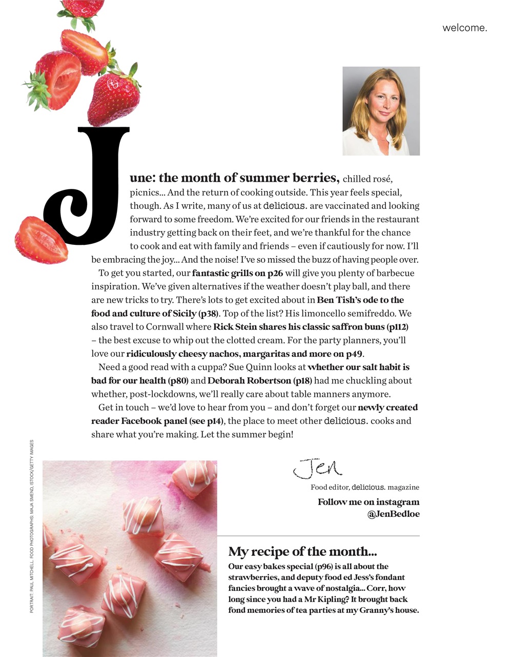 delicious. Magazine Preview Pages