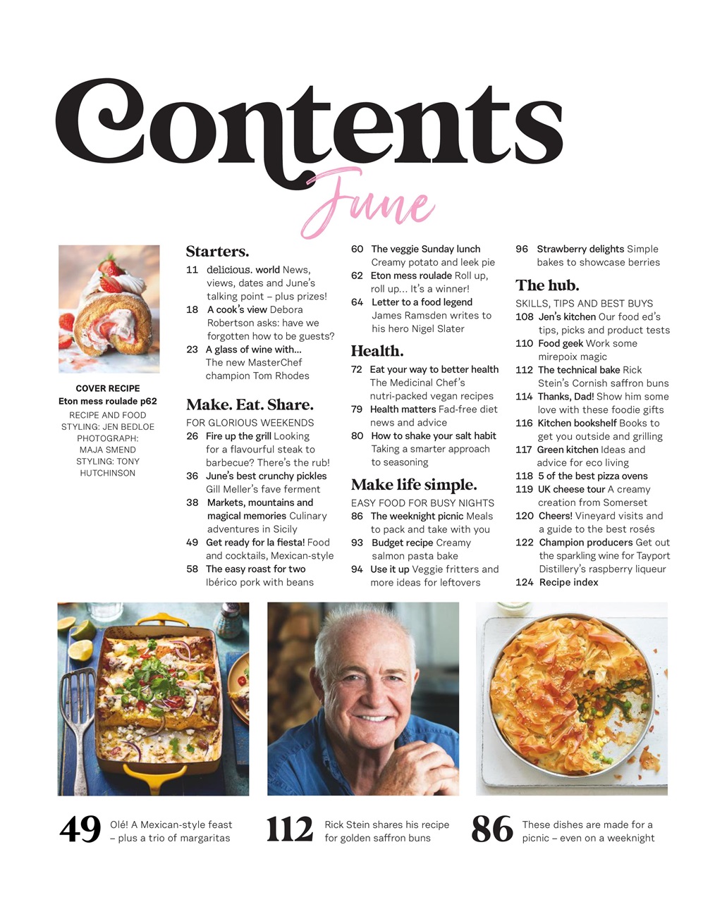 delicious. Magazine Preview Pages