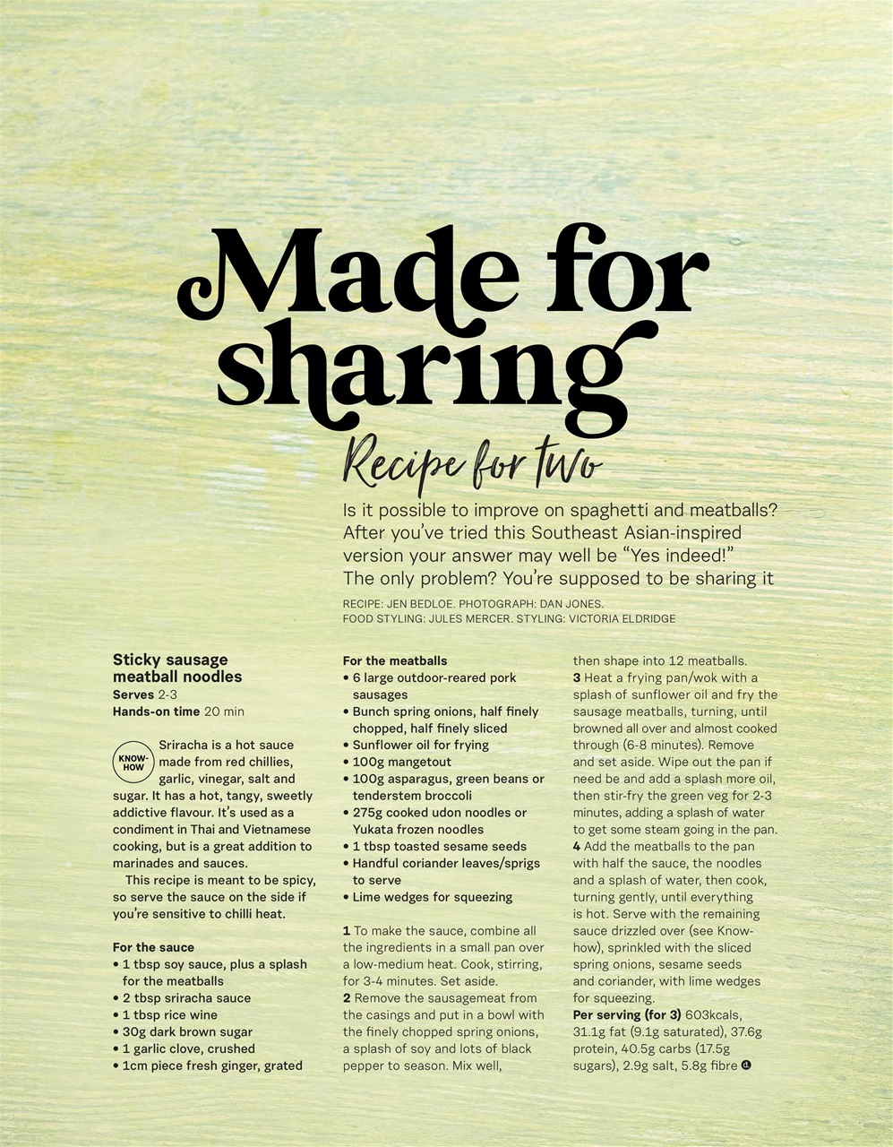 delicious. Magazine Preview Pages