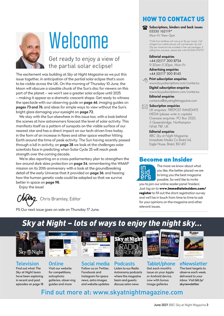 BBC Sky at Night Magazine Preview Pages