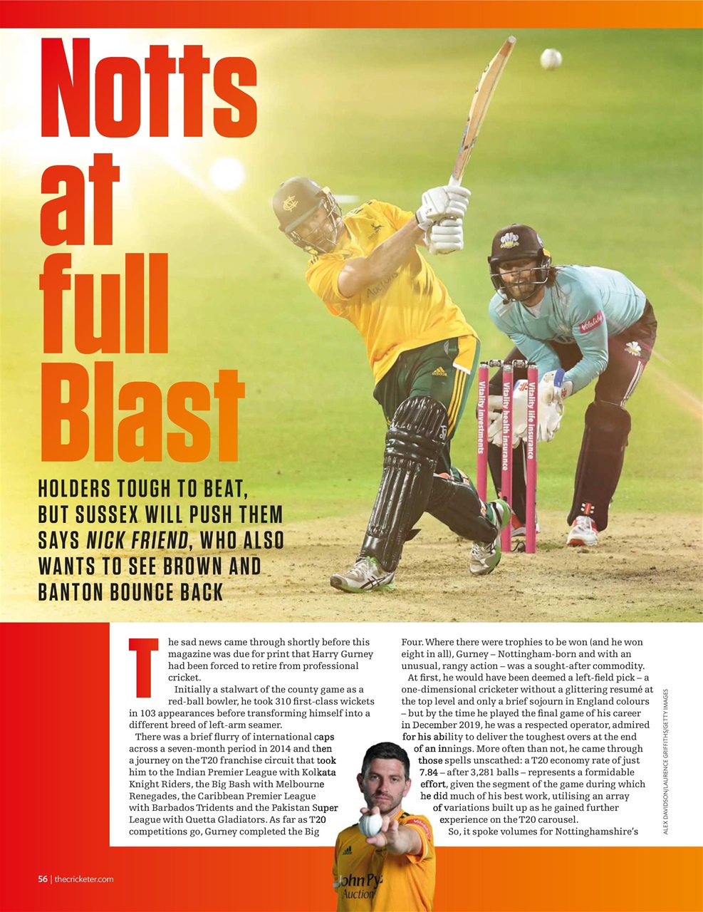 The Cricketer Magazine Preview Pages