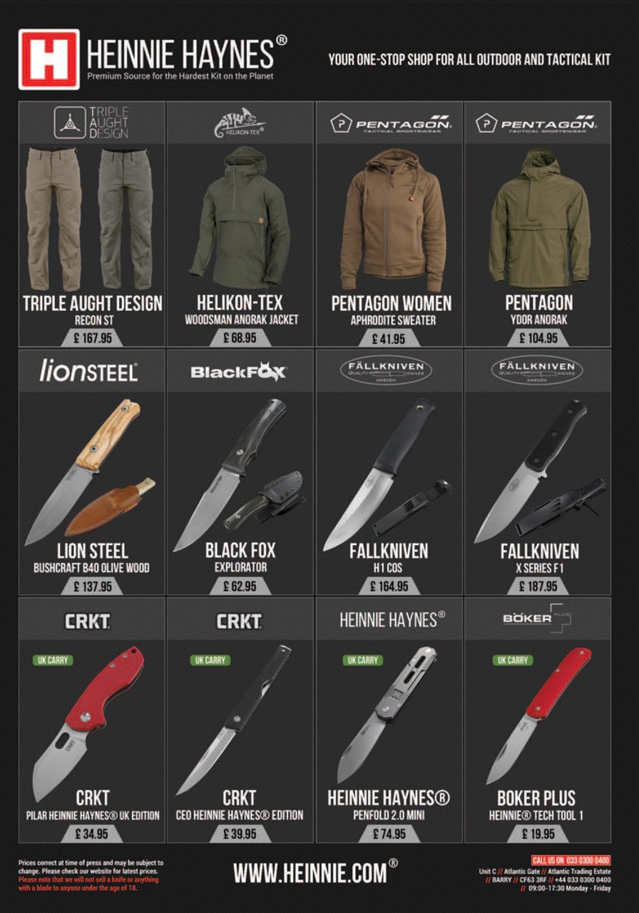 Bushcraft & Survival Skills Magazine Preview Pages