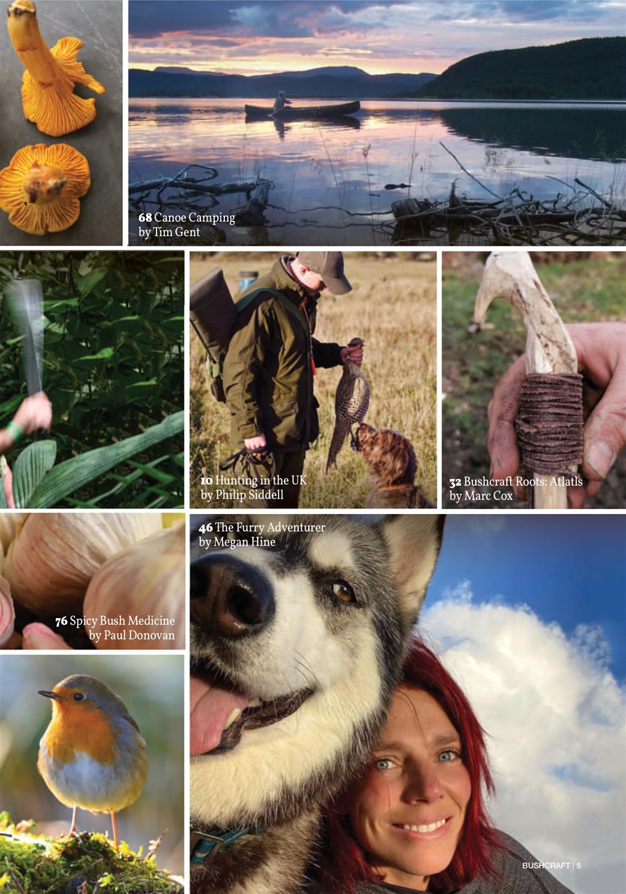 Bushcraft & Survival Skills Magazine Preview Pages