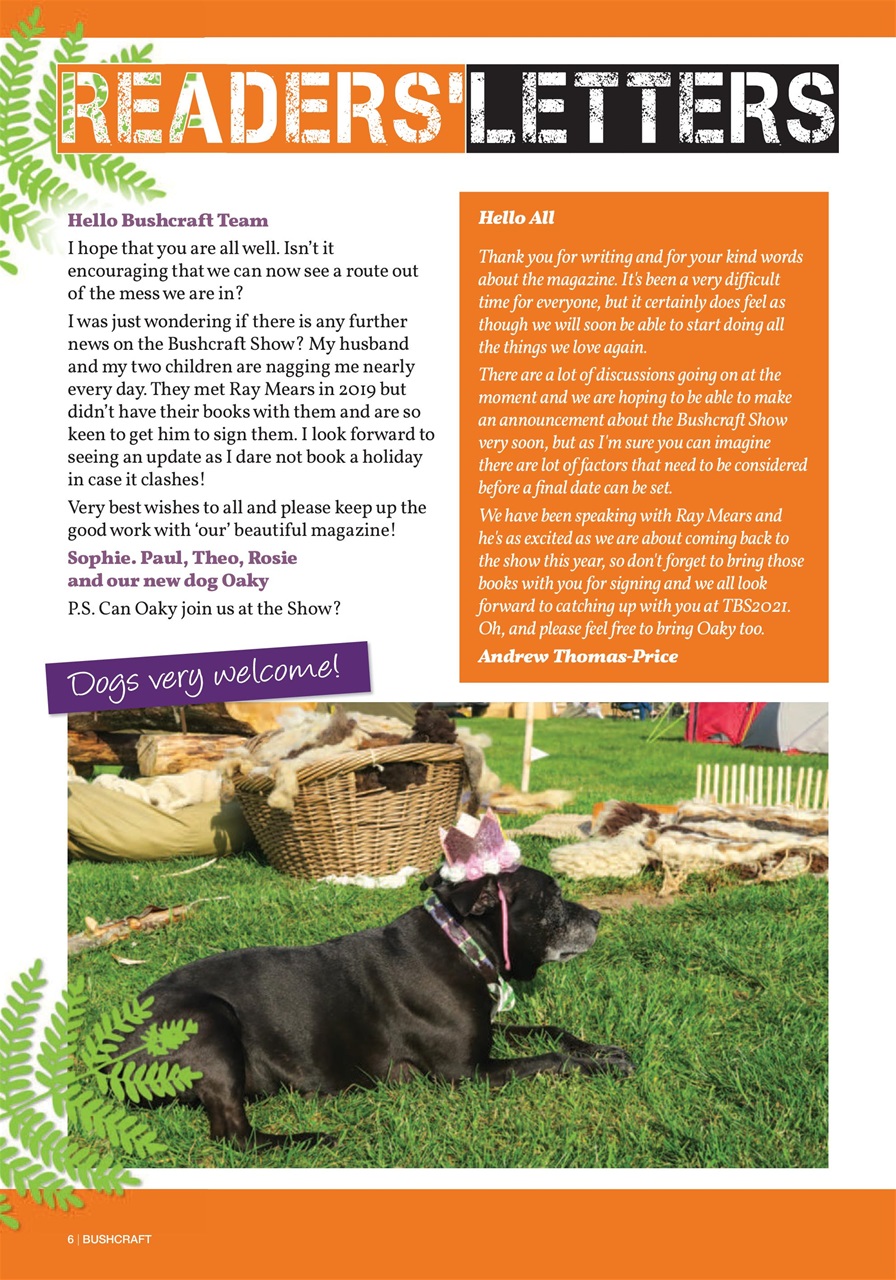 Bushcraft & Survival Skills Magazine Preview Pages