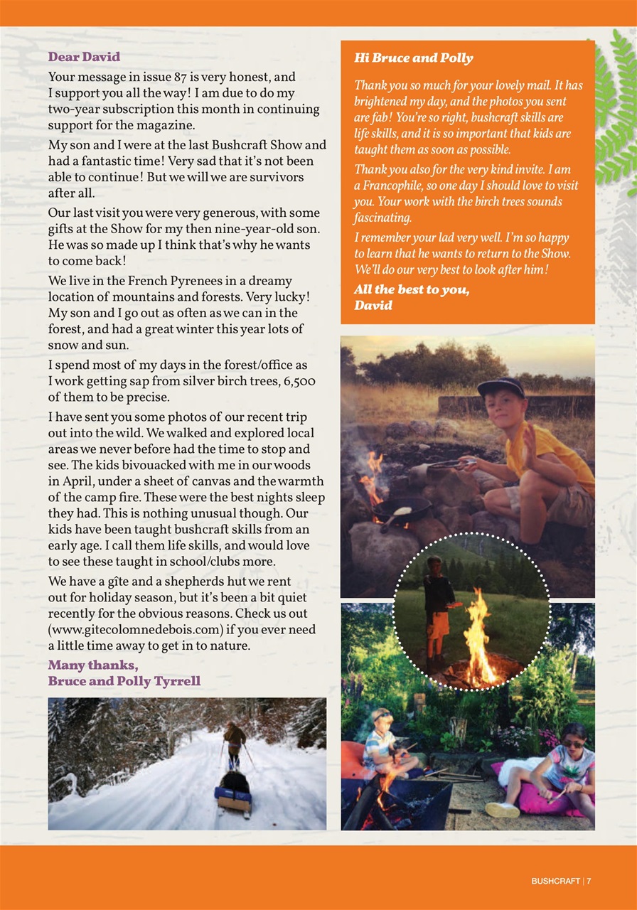 Bushcraft & Survival Skills Magazine Preview Pages