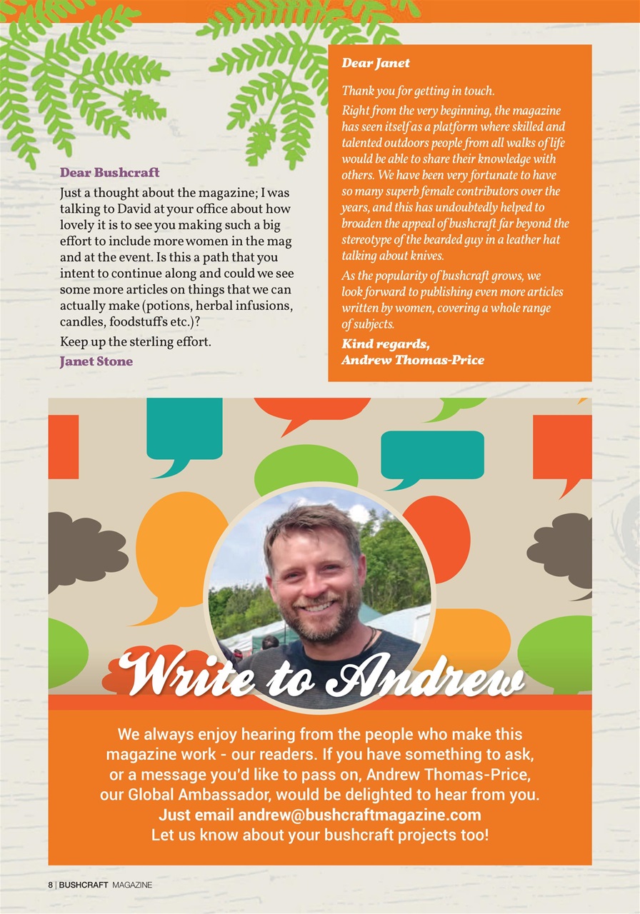 Bushcraft & Survival Skills Magazine Preview Pages