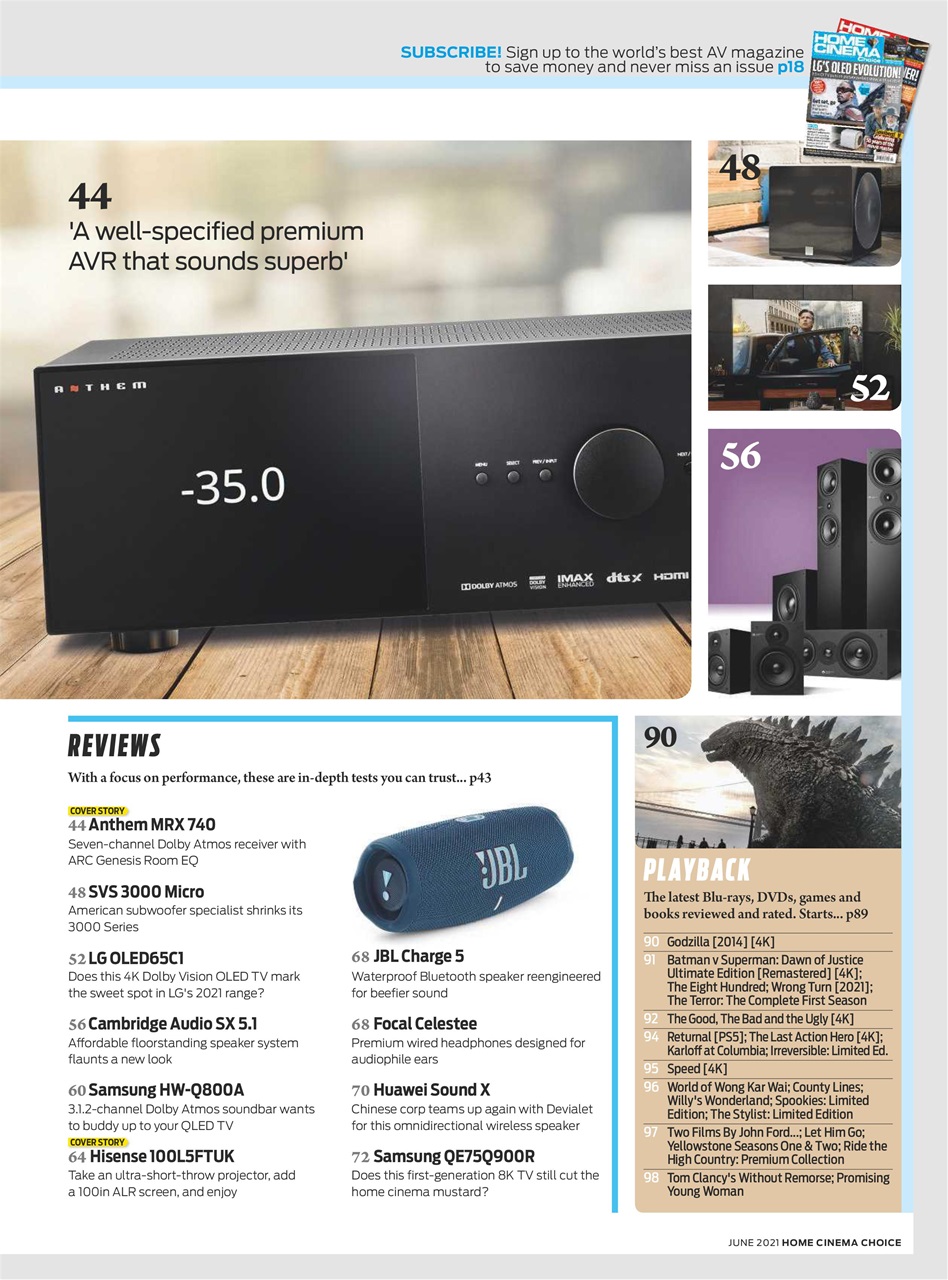 Home Cinema Choice Preview Pages