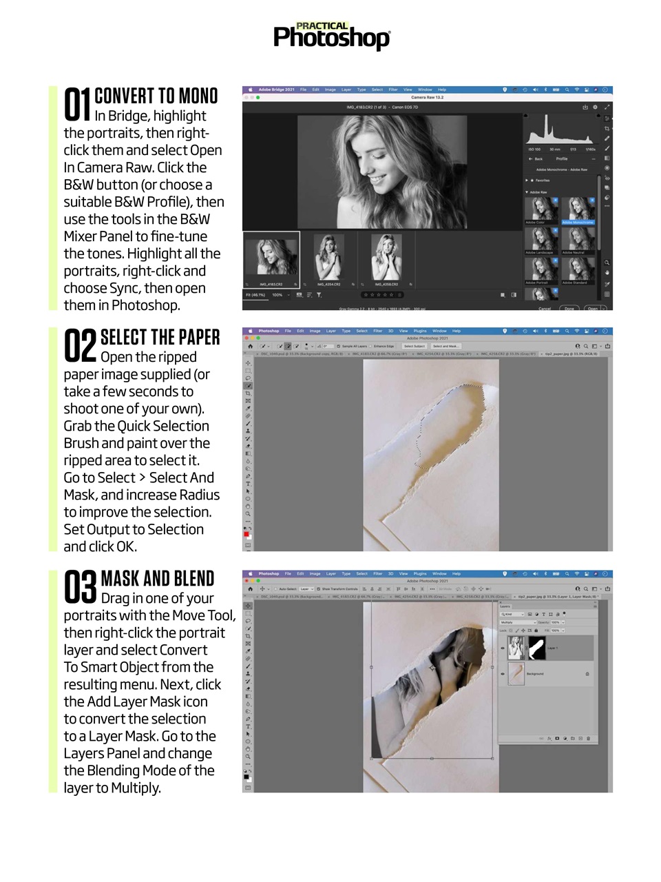 Practical Photoshop Preview Pages