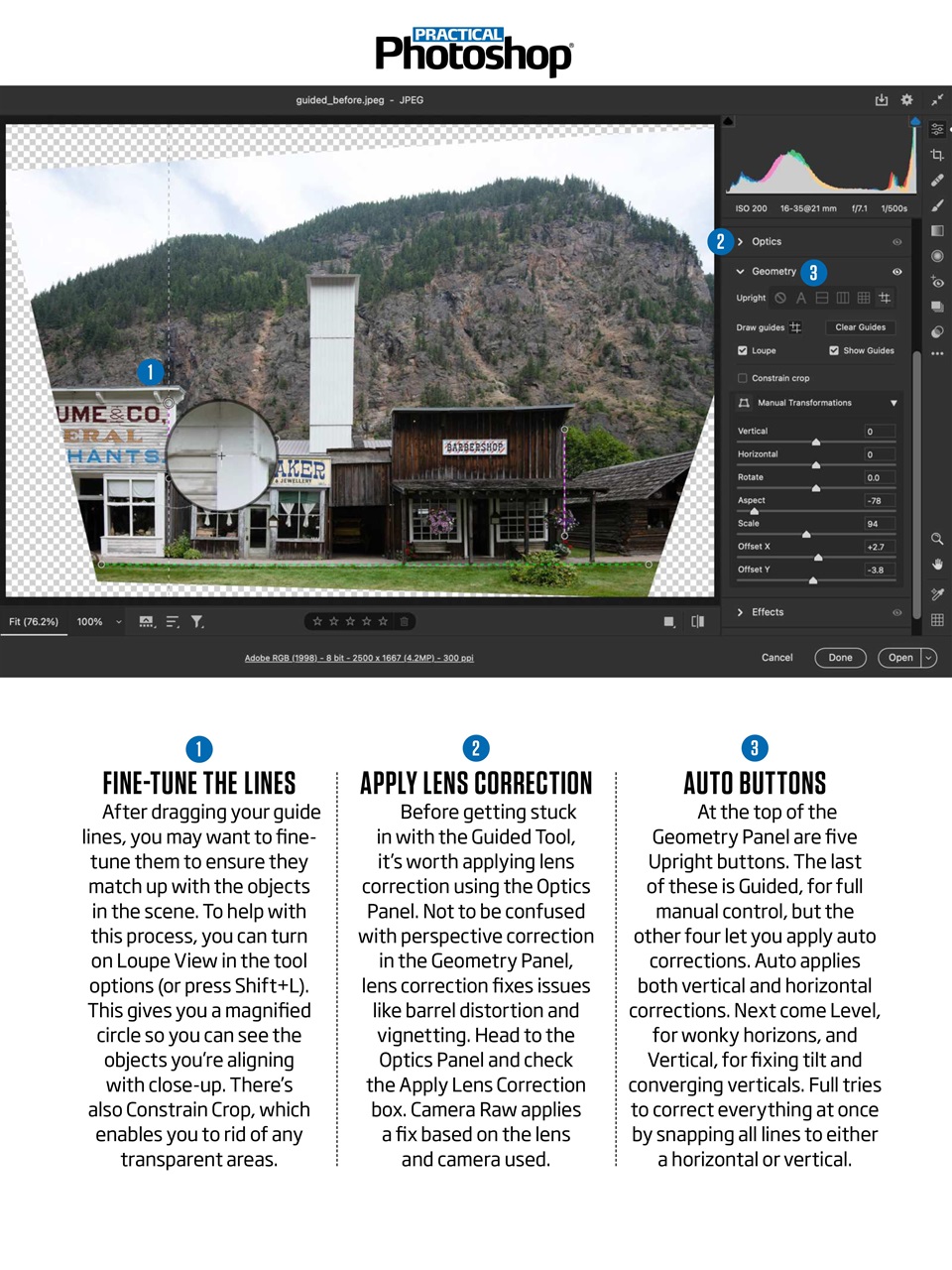 Practical Photoshop Preview Pages