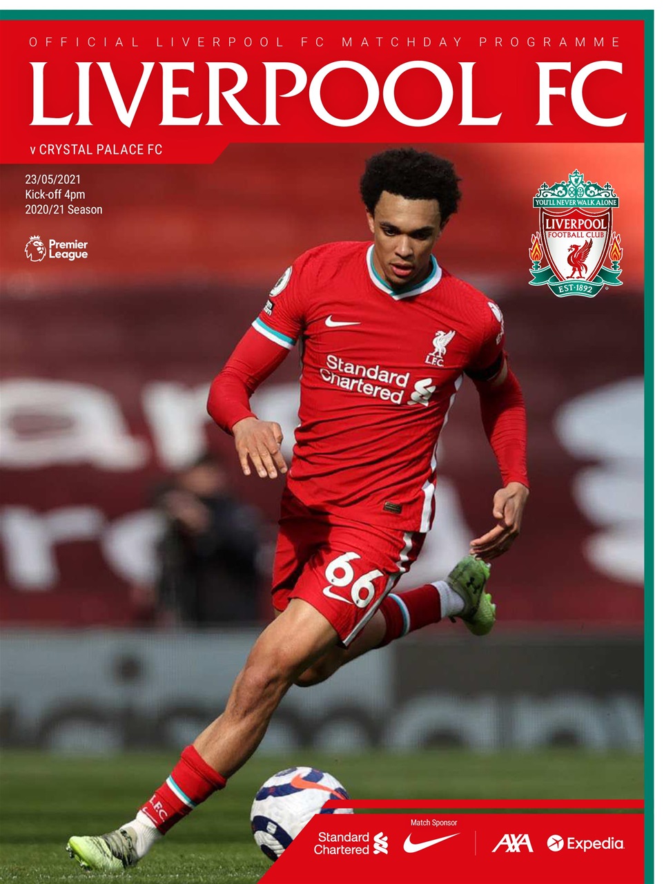 Liverpool FC Programmes Preview Pages