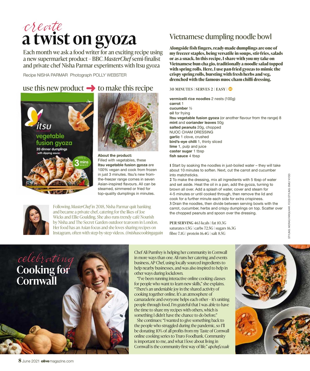 Olive Magazine Preview Pages