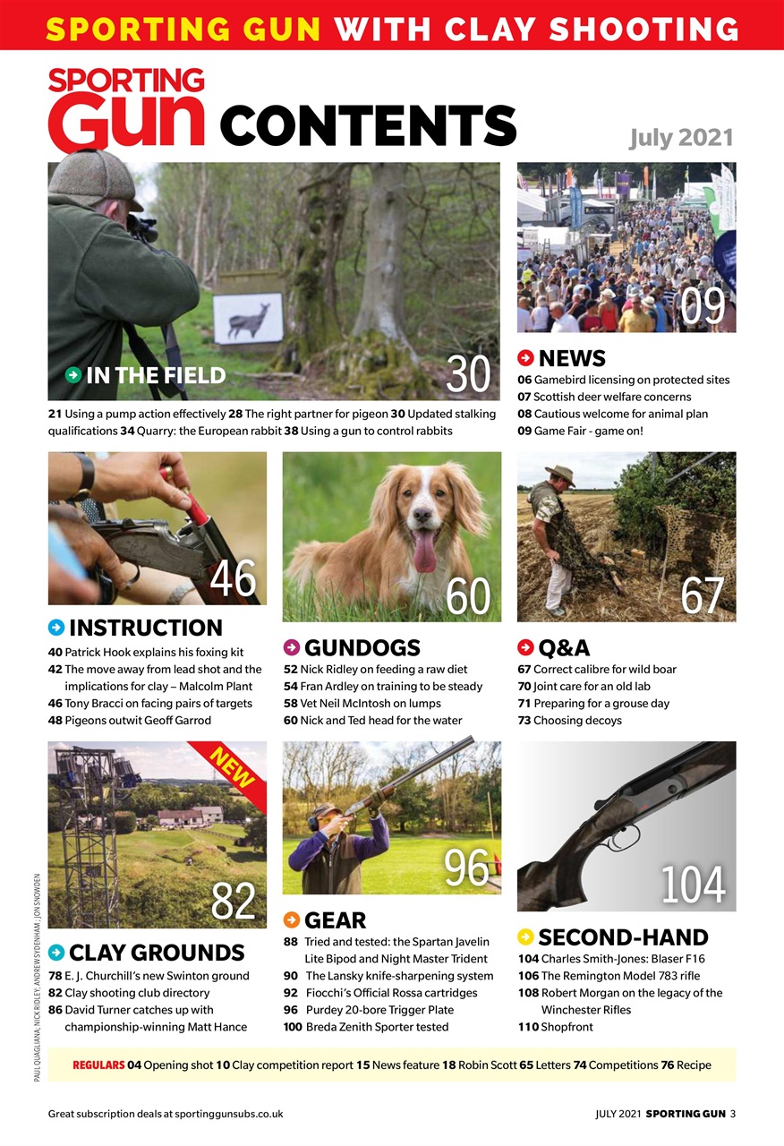 Sporting Gun Preview Pages