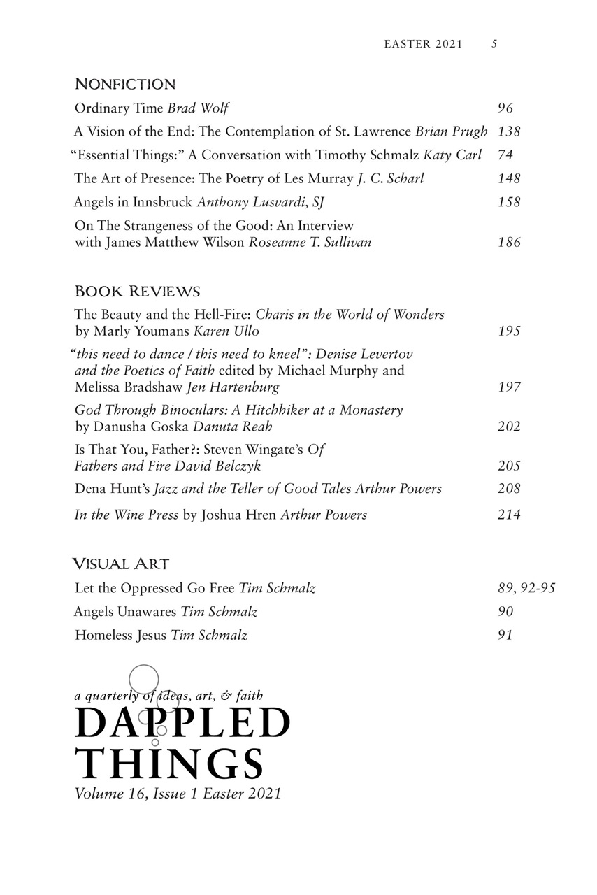 Dappled Things Preview Pages