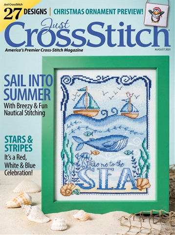 Just CrossStitch issue August 2021