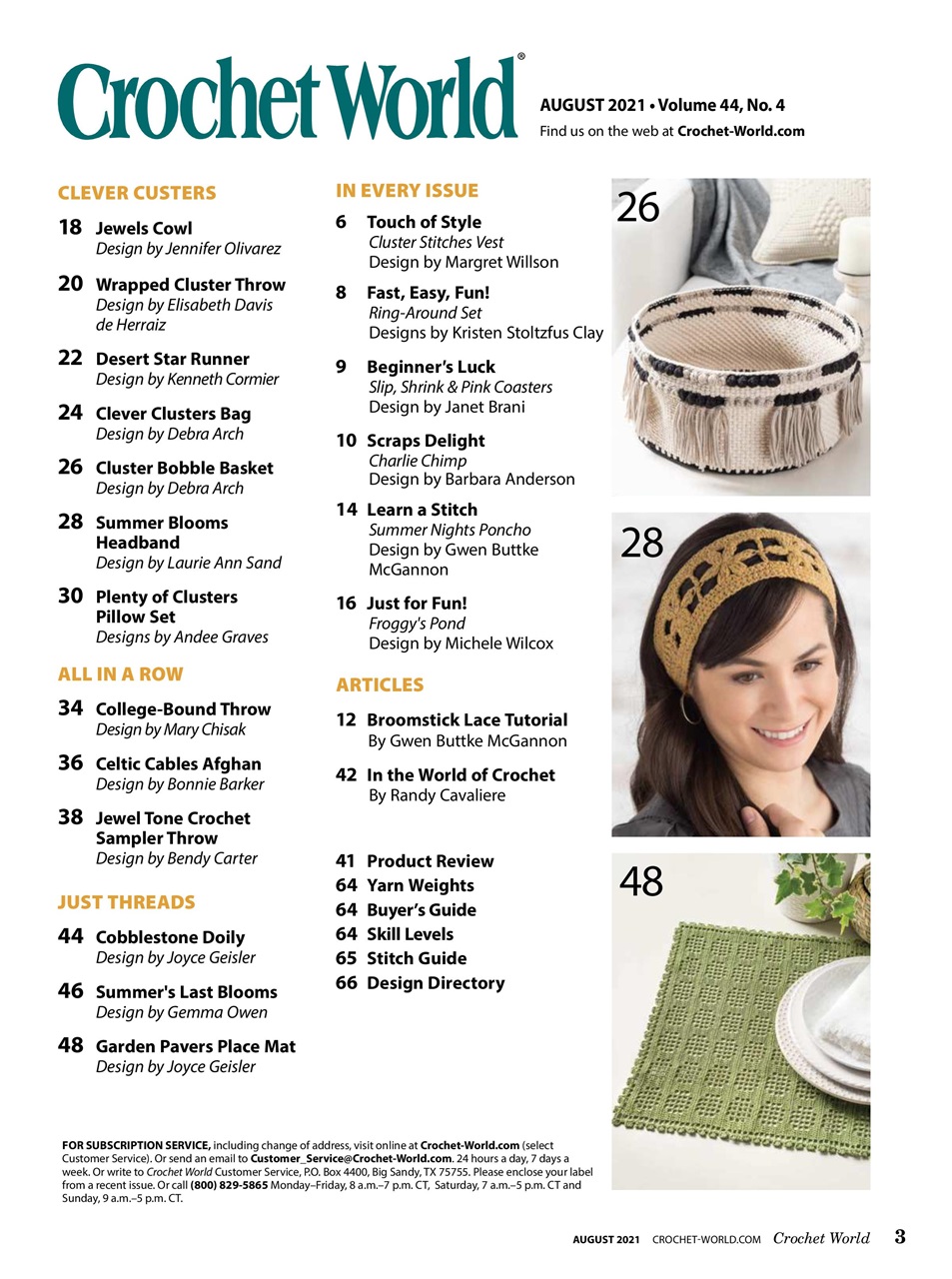 Crochet World Preview Pages