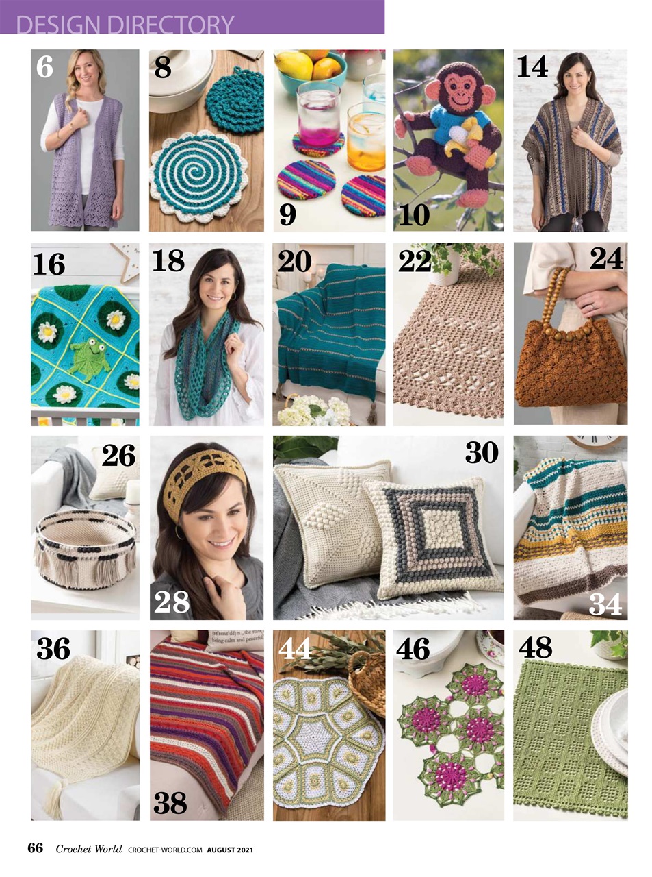 Crochet World Preview Pages