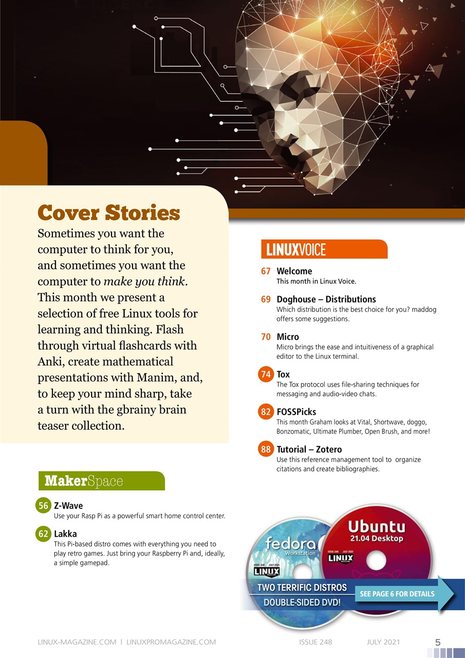 Linux Magazine Preview Pages