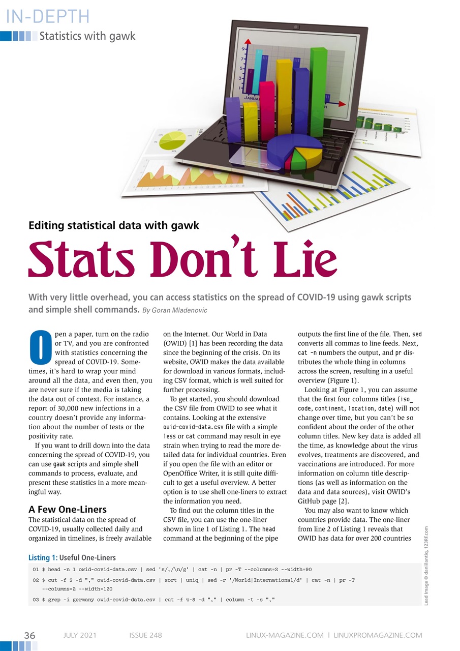 Linux Magazine Preview Pages