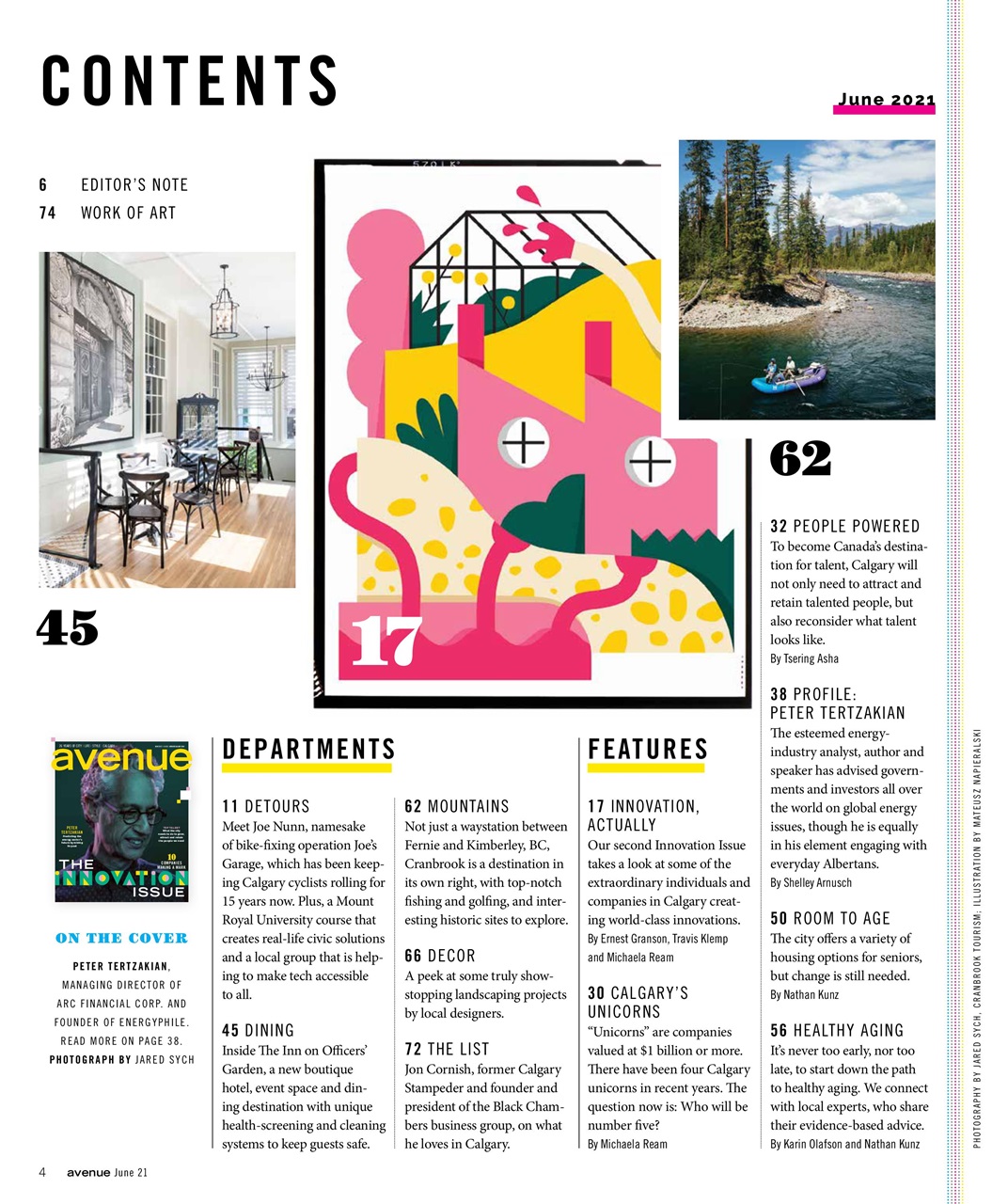 Avenue Calgary Preview Pages