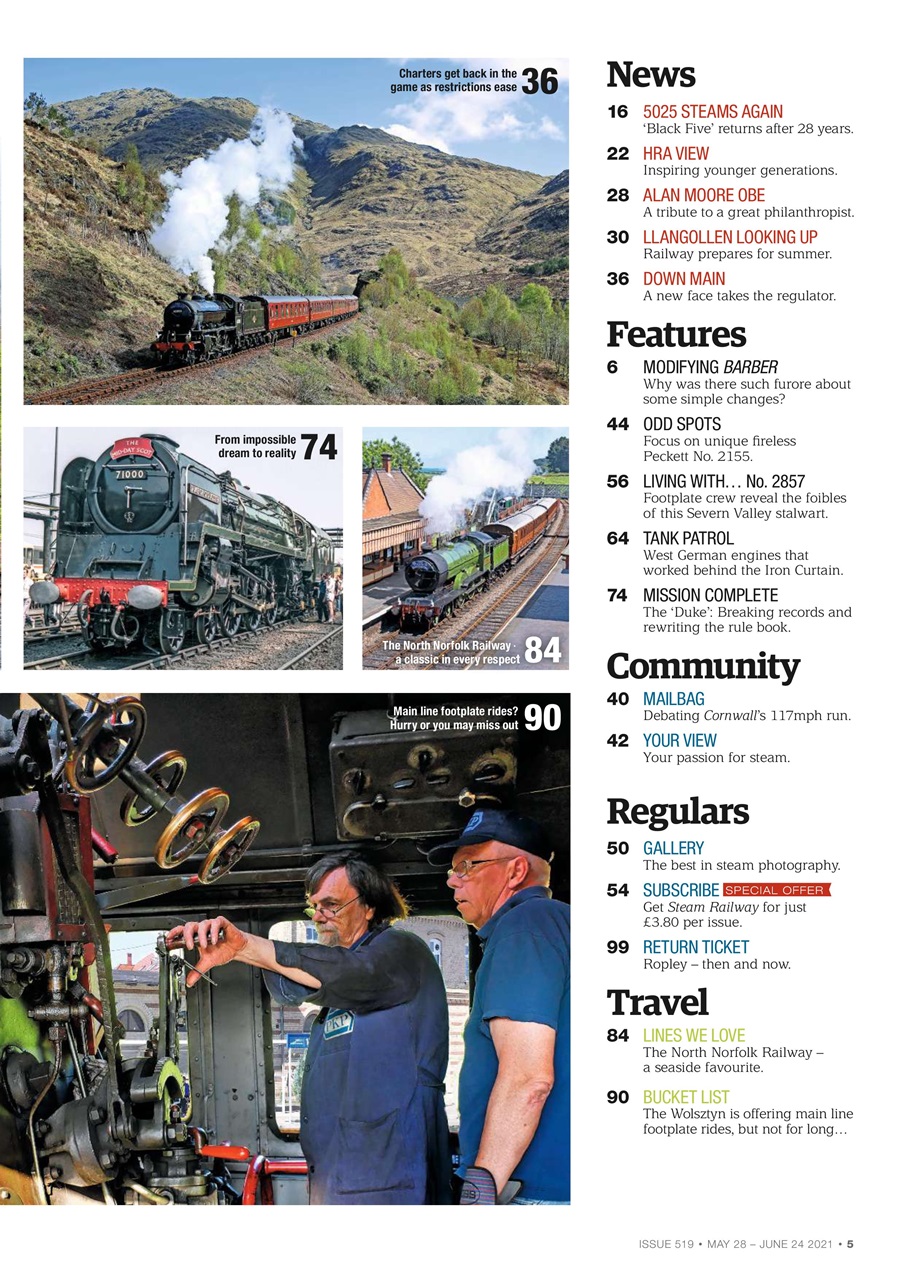 Steam Railway Preview Pages