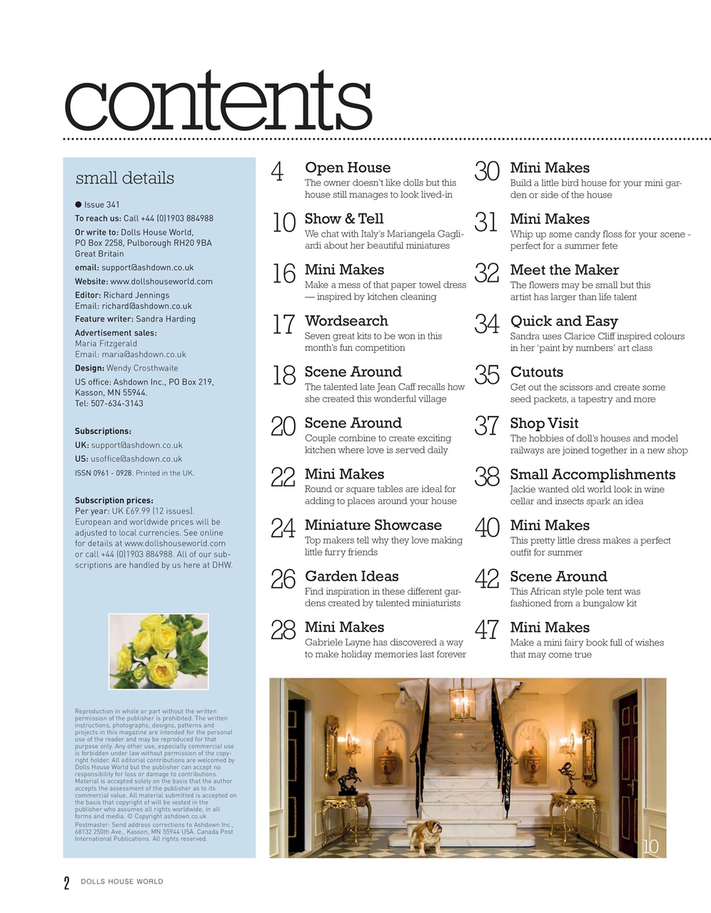 Dolls House World Preview Pages