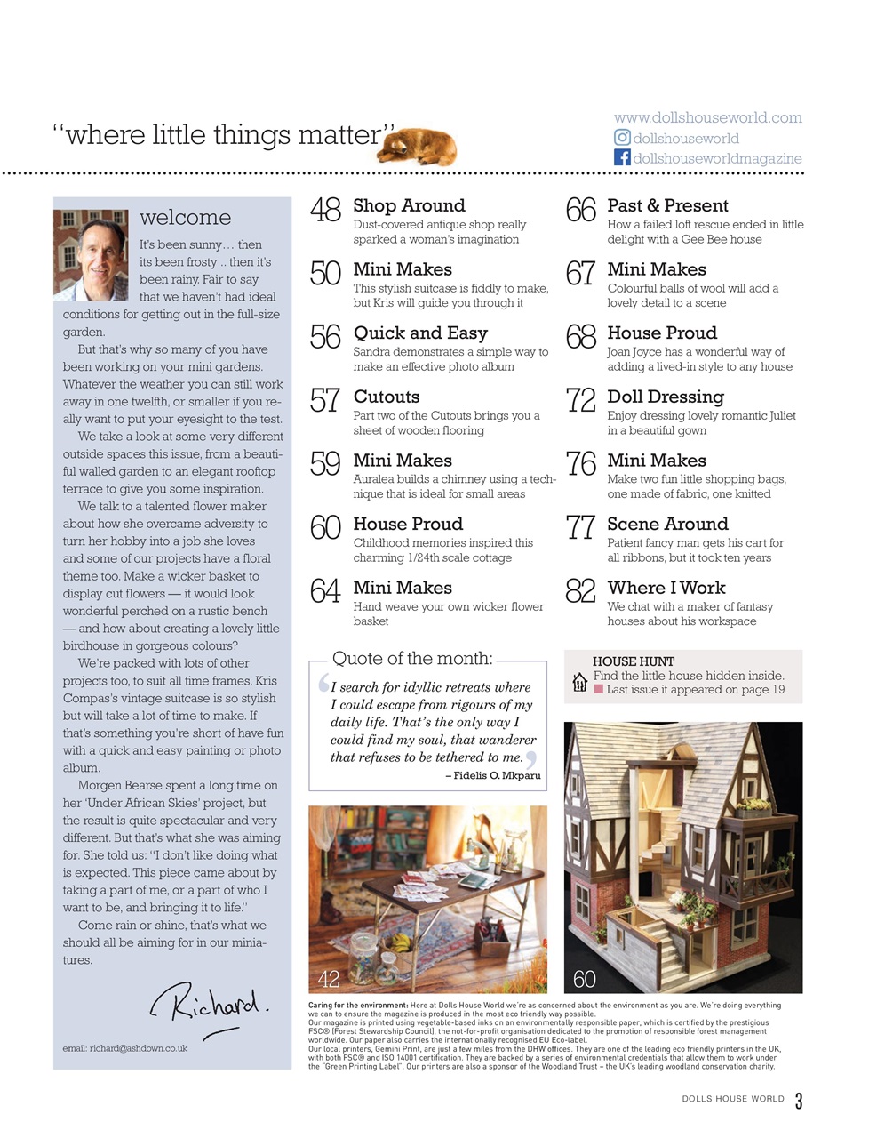 Dolls House World Preview Pages