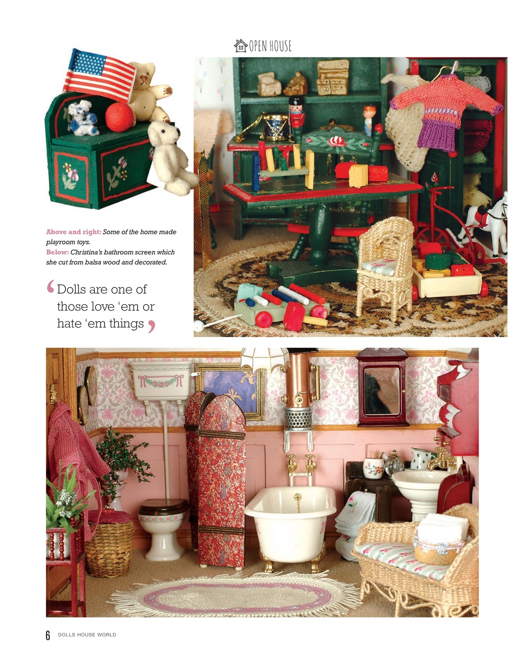 Dolls House World Preview Pages