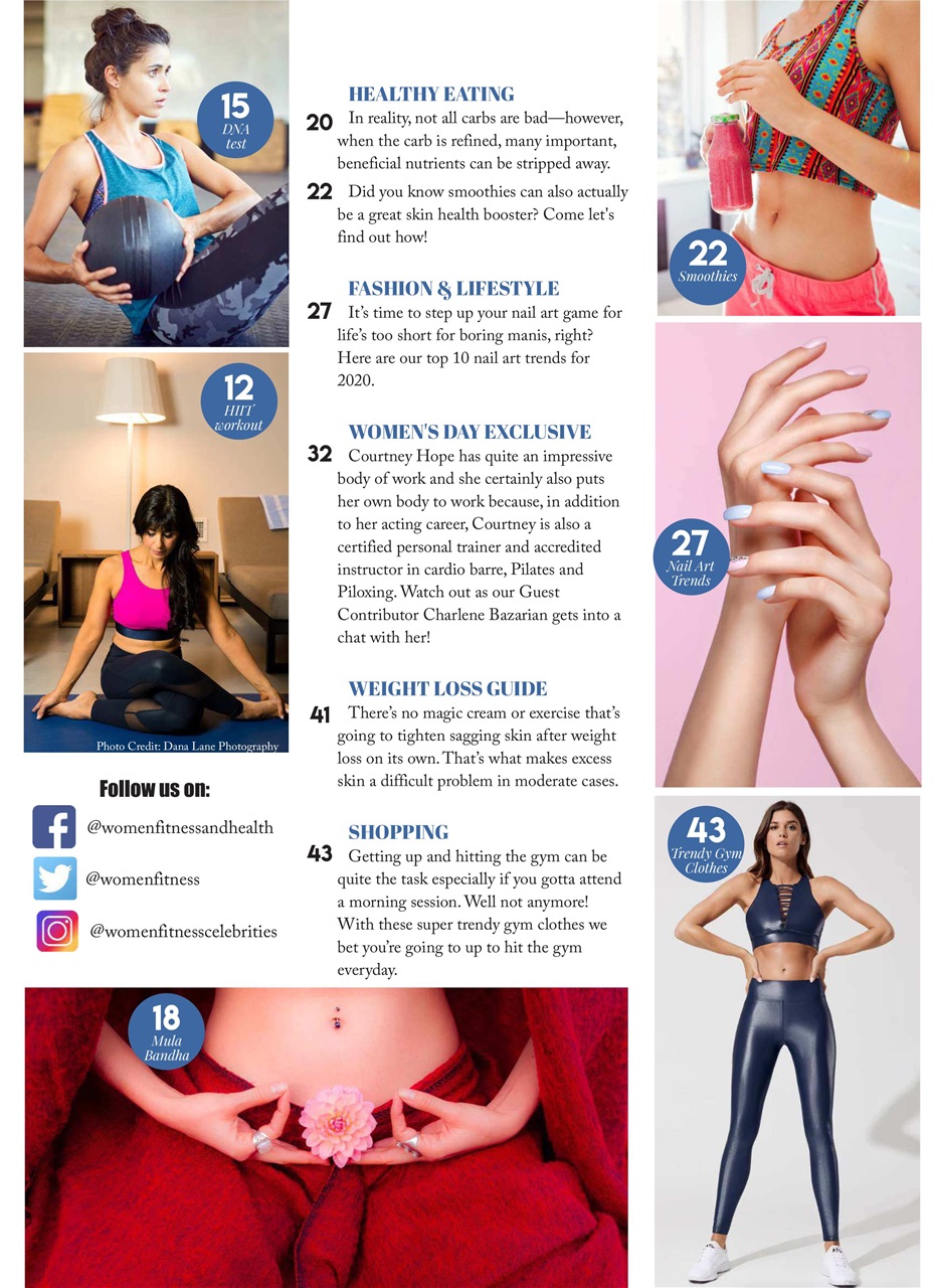 Women Fitness Preview Pages